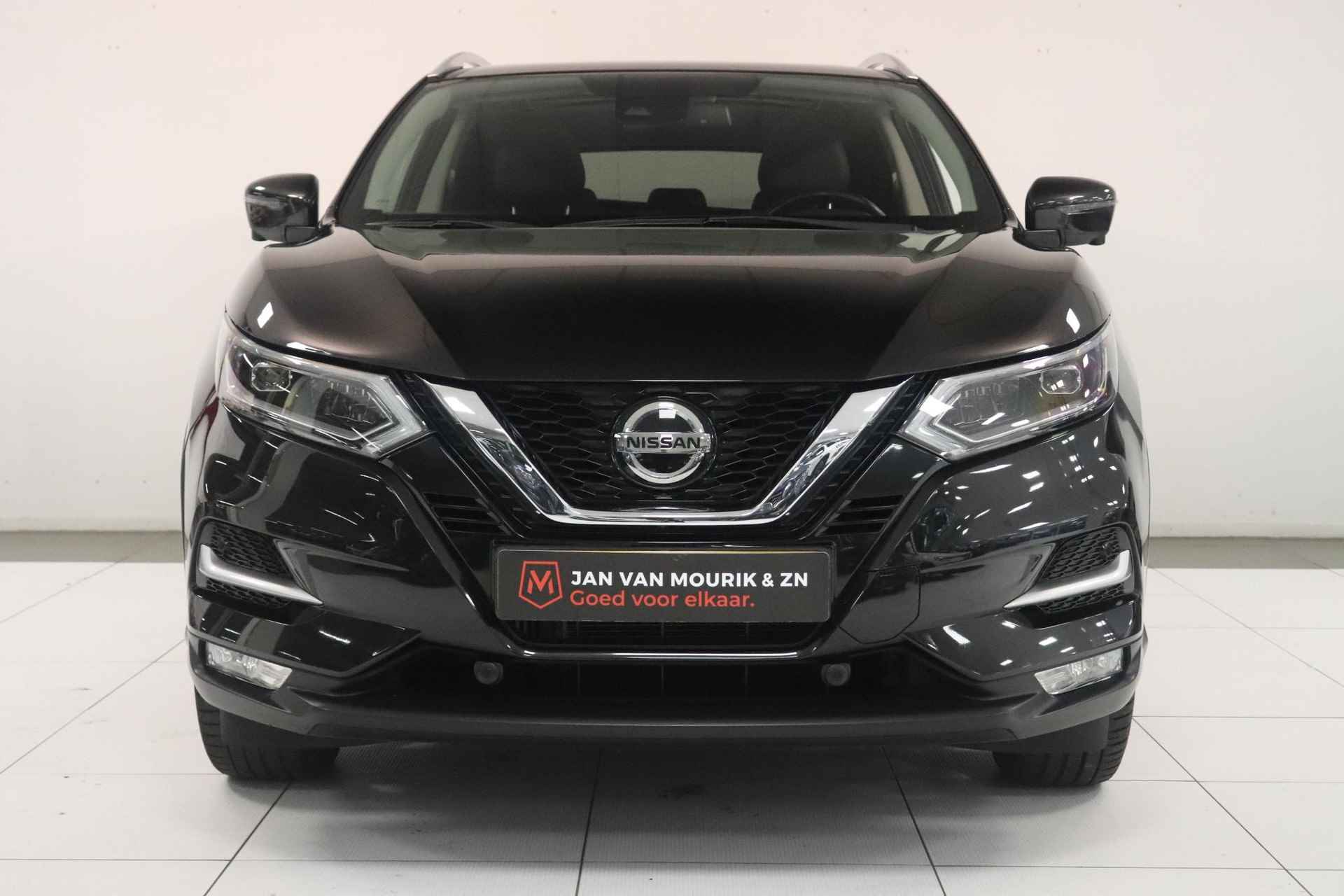 Nissan Qashqai 1.2 Tekna | voorruit verwarming | 360 camera | panorama dak | LED koplampen | - 32/34