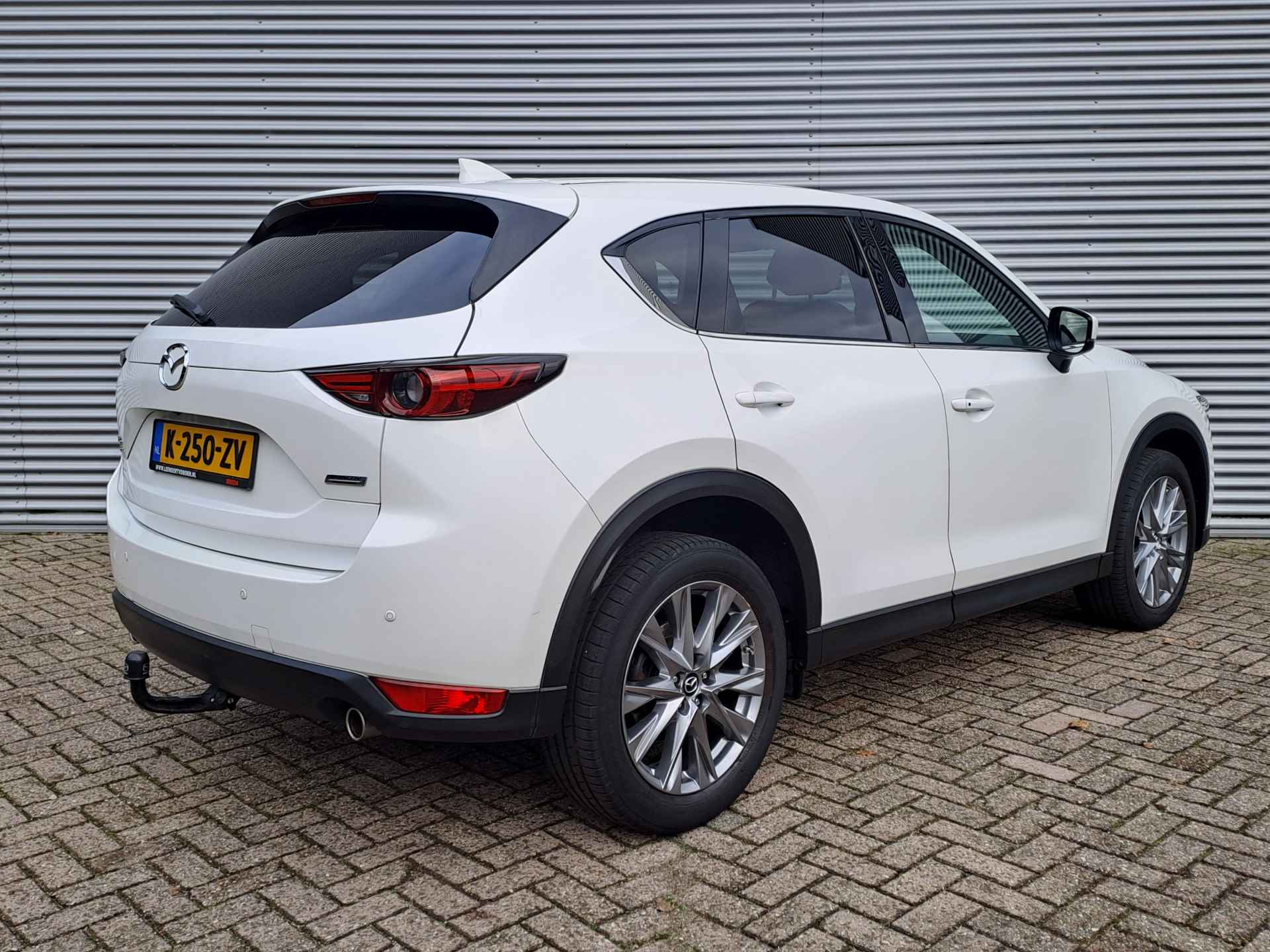 Mazda CX-5 2.5 SkyActiv-G 194 GT-M 4WD AUTOMAAT Dashcam V+A | Camera | Navigatie | Stoelverwarming V+A | Stuurverwarming | Trekhaak | 4X4 | Head Up Display | Lederen Bekleding | BOSE - 4/47