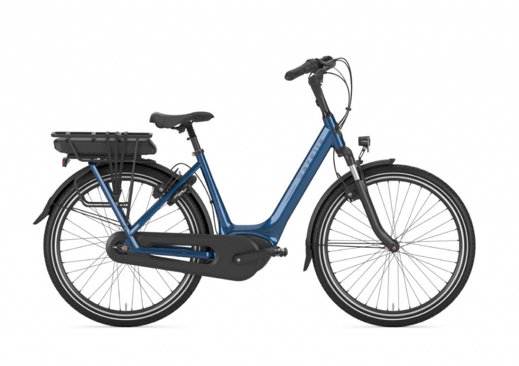 Gazelle Orange C7+ HMB D46 N7 Elektrische Stadsfietsen mallard blue