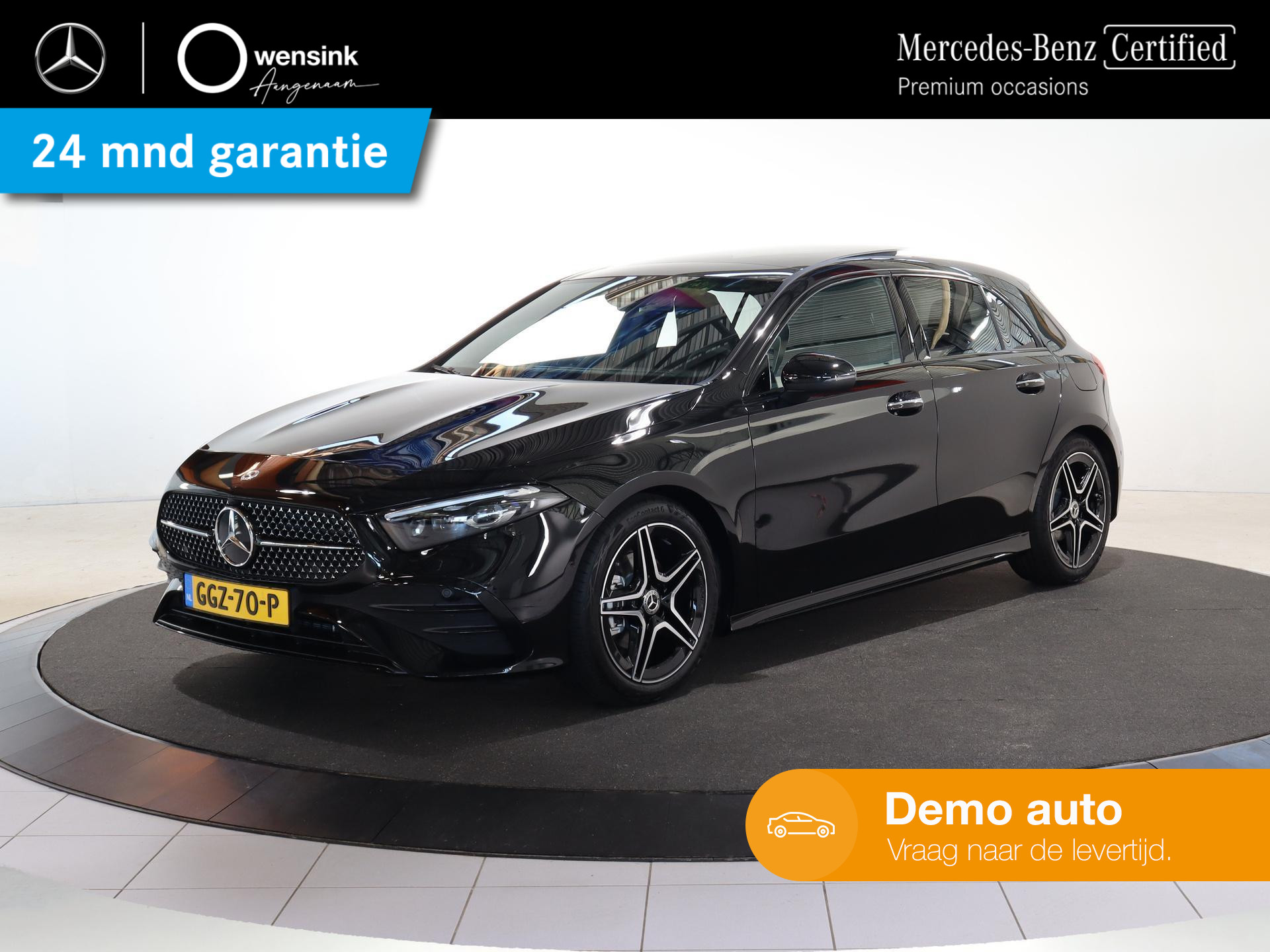 Mercedes-Benz A-klasse 180 Star Edition AMG Line | Panorama-schuifdak | Nightpakket | Keyless GO | Apple Carplay/Android Auto | Multibeam LED | Draadloos opladen | Achteruitrijcamera |