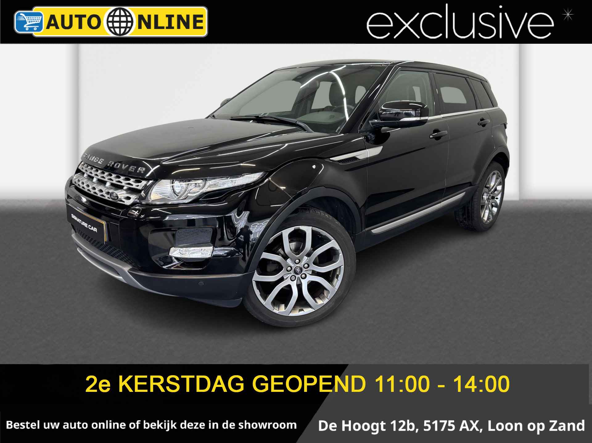 Land Rover Range Rover Evoque 2.2 SD4 4WD Prestige✅Meridian✅Stuurverwarming✅Stoelverwarming✅Leder Bekleding✅Parkeersensoren✅ - 1/77