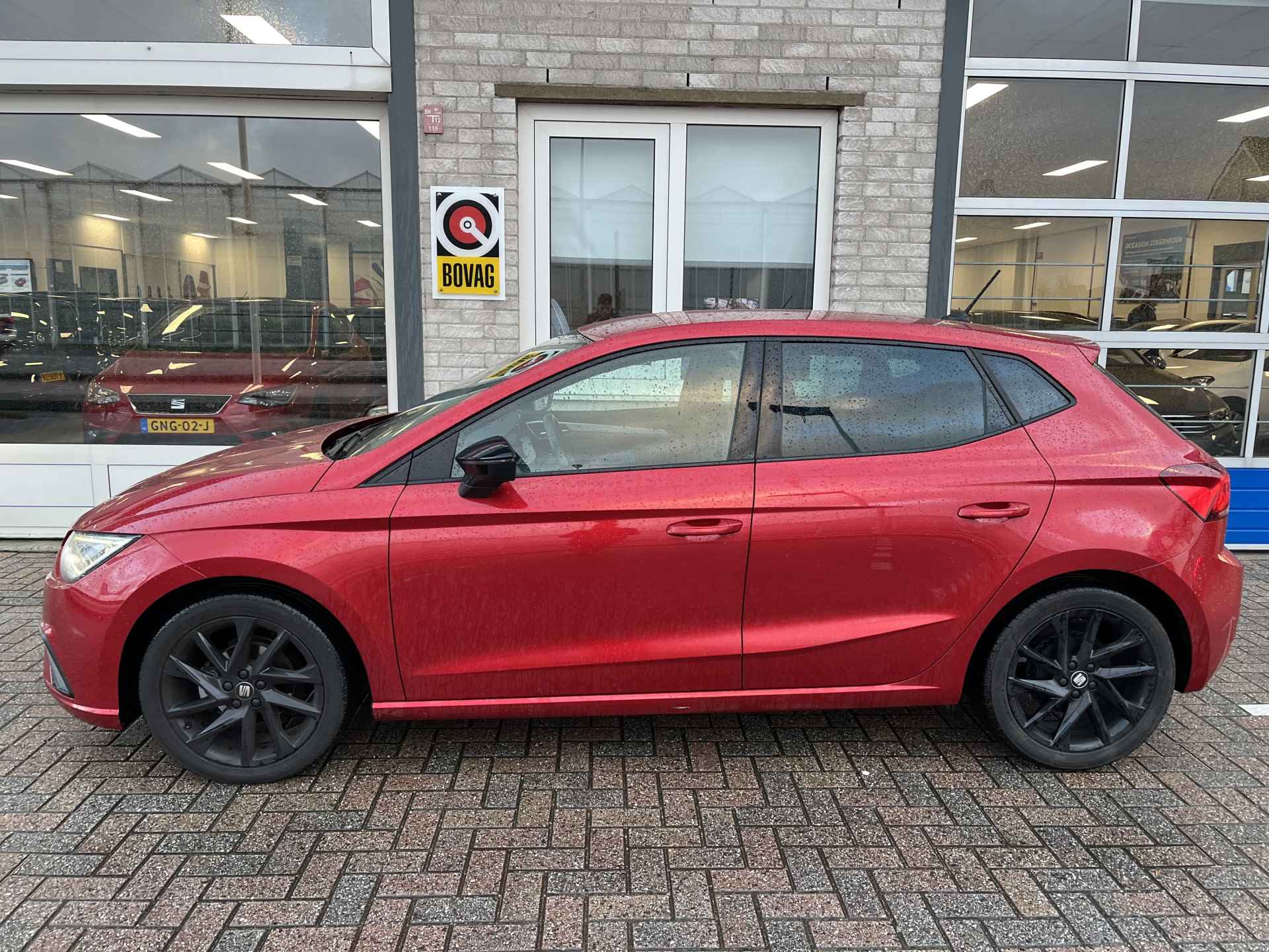 SEAT Ibiza 1.0 TSI FR / GARANTIE TM 5-2027/ PARK. SENSOREN/ LED/ CRUISE/ PARELMOER LAK/ VIRTUAL COCKPIT/ APP CONNECT/ CLIMA/ DAB/ 17" LMV/ - 3/34