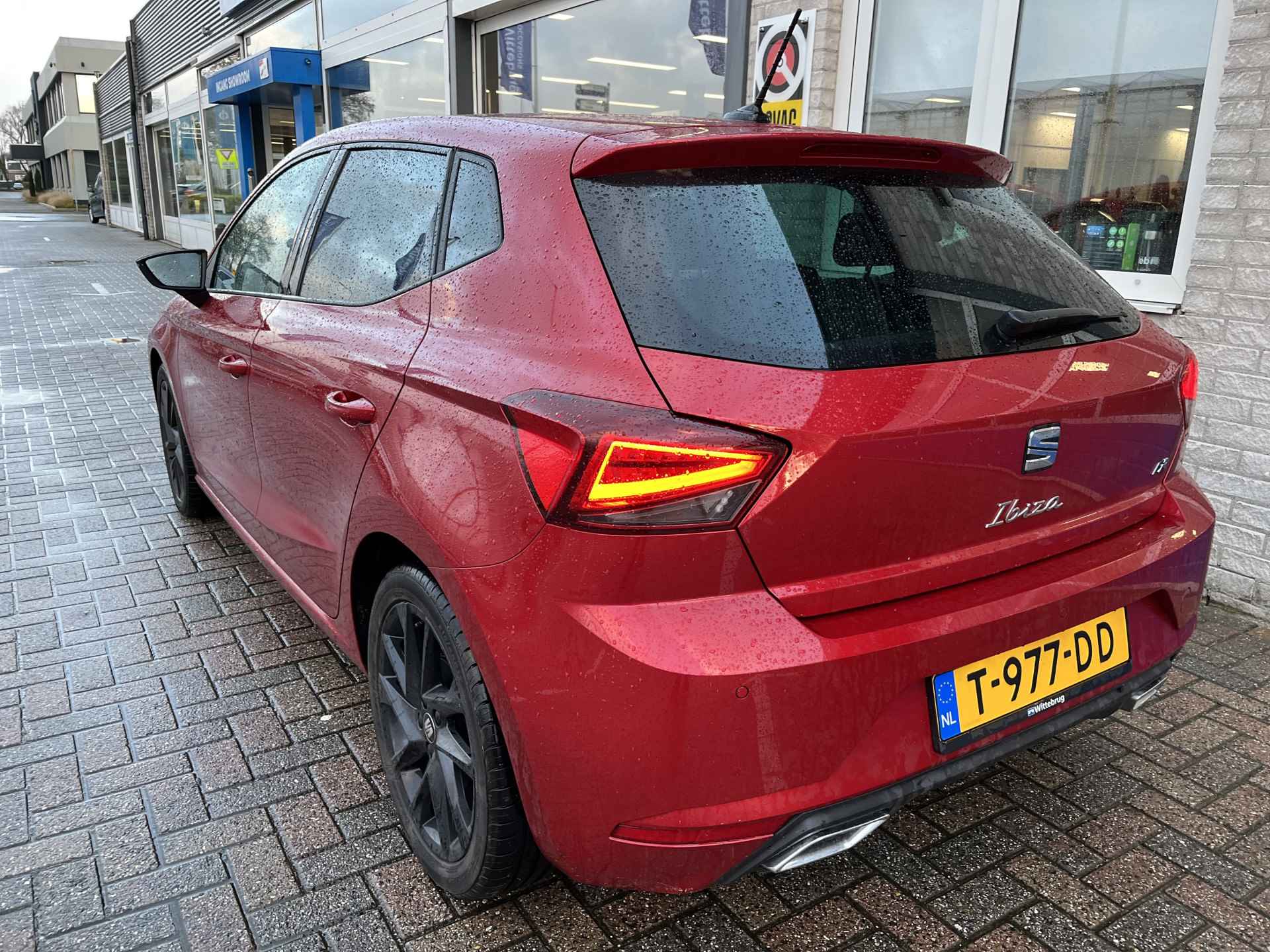 SEAT Ibiza 1.0 TSI FR / GARANTIE TM 5-2027/ PARK. SENSOREN/ LED/ CRUISE/ PARELMOER LAK/ VIRTUAL COCKPIT/ APP CONNECT/ CLIMA/ DAB/ 17" LMV/ - 6/34