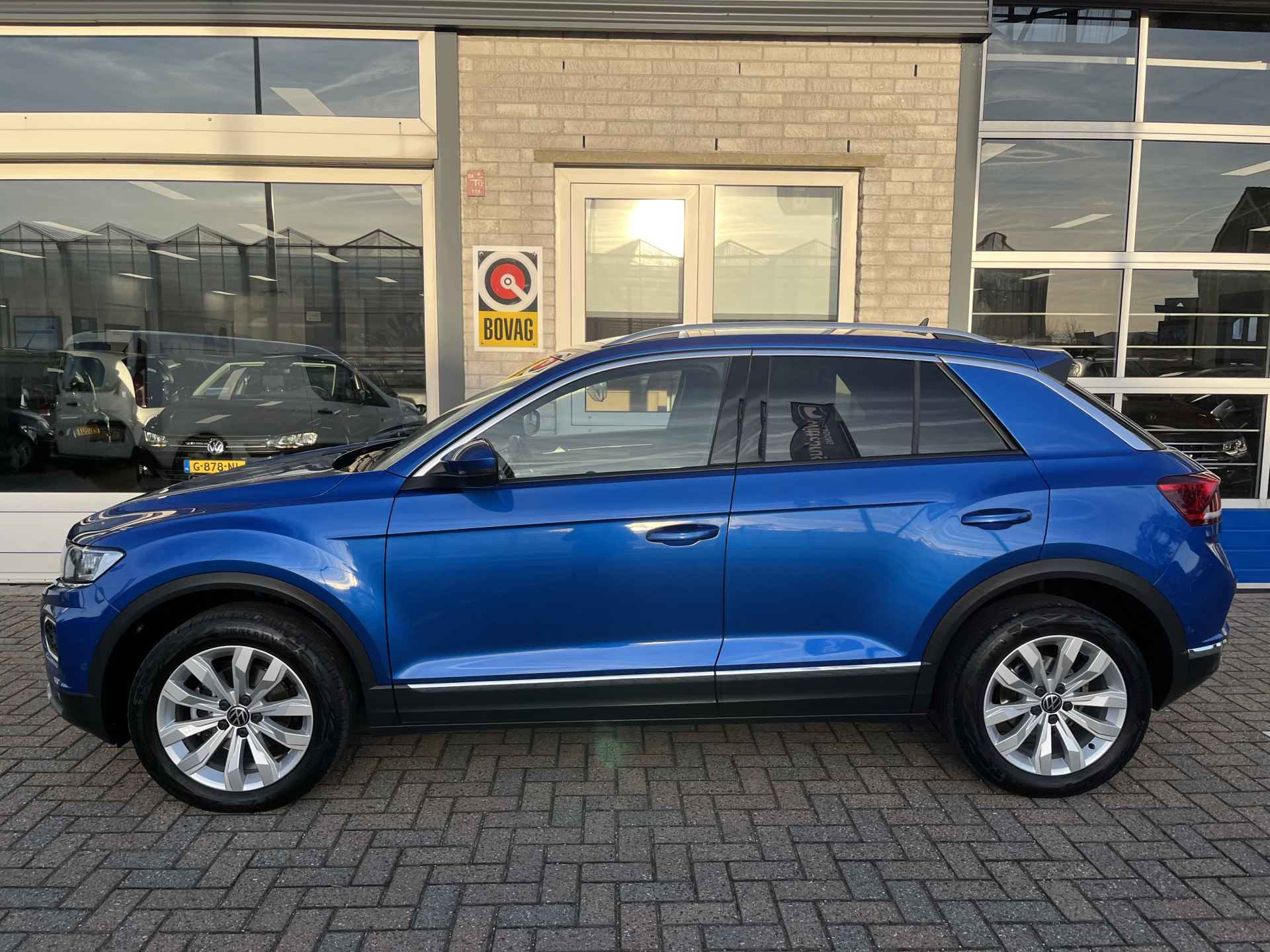 Volkswagen T-Roc 1.5 TSI Sport / AUTOMAAT/ TREKHAAK/ PARK. SENSOREN/ LED/ DIGITAL DASHBOARD/ STOEL VERWARM./ ADAPT. CRUISE/ APP CONNECT/ NAVI/ CLIMA/ DAB/ - 3/40