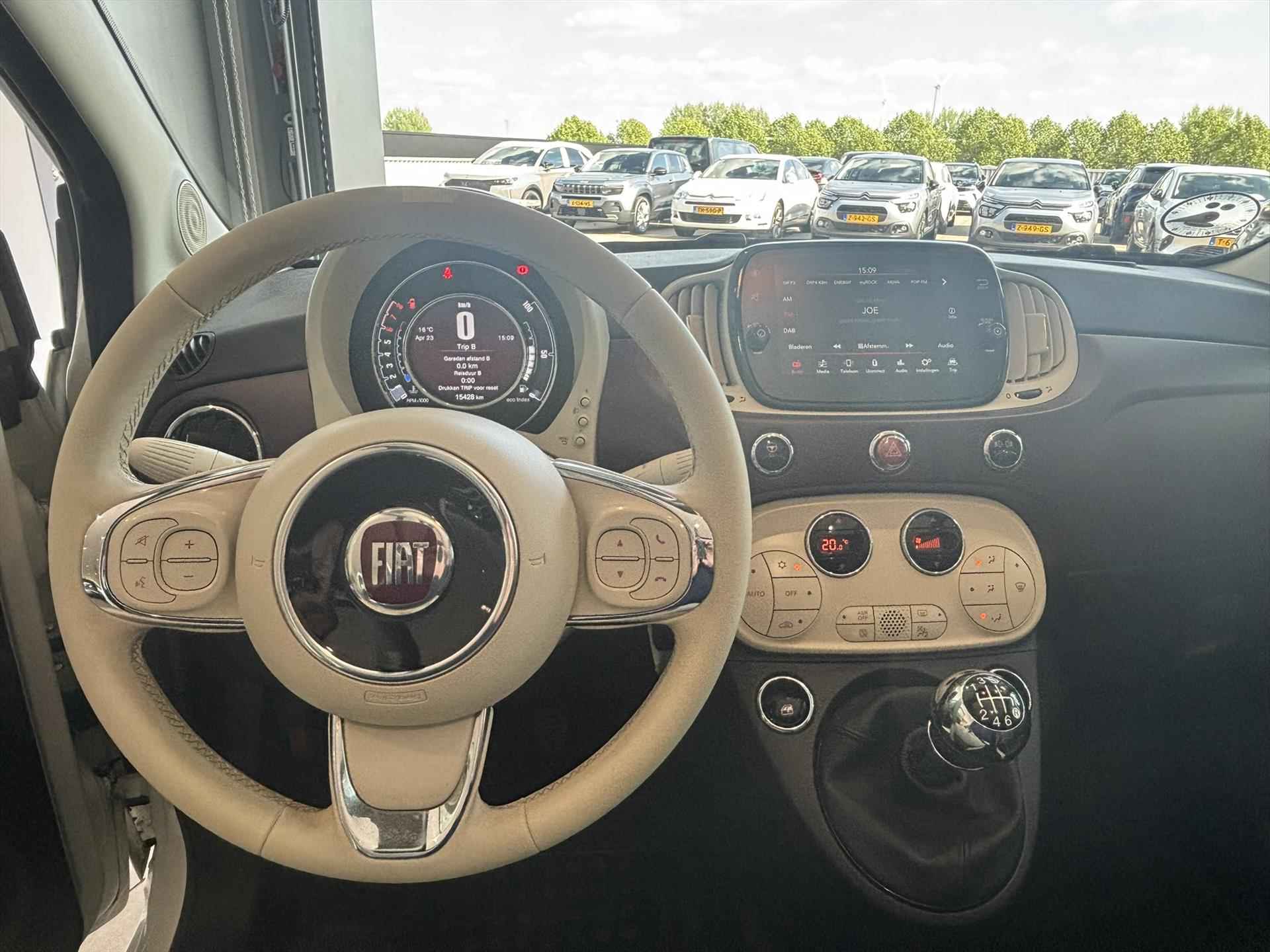 Fiat 500 1.0 70pk Hybrid Launch Edition | Climate Control | Cruise Control - 14/32
