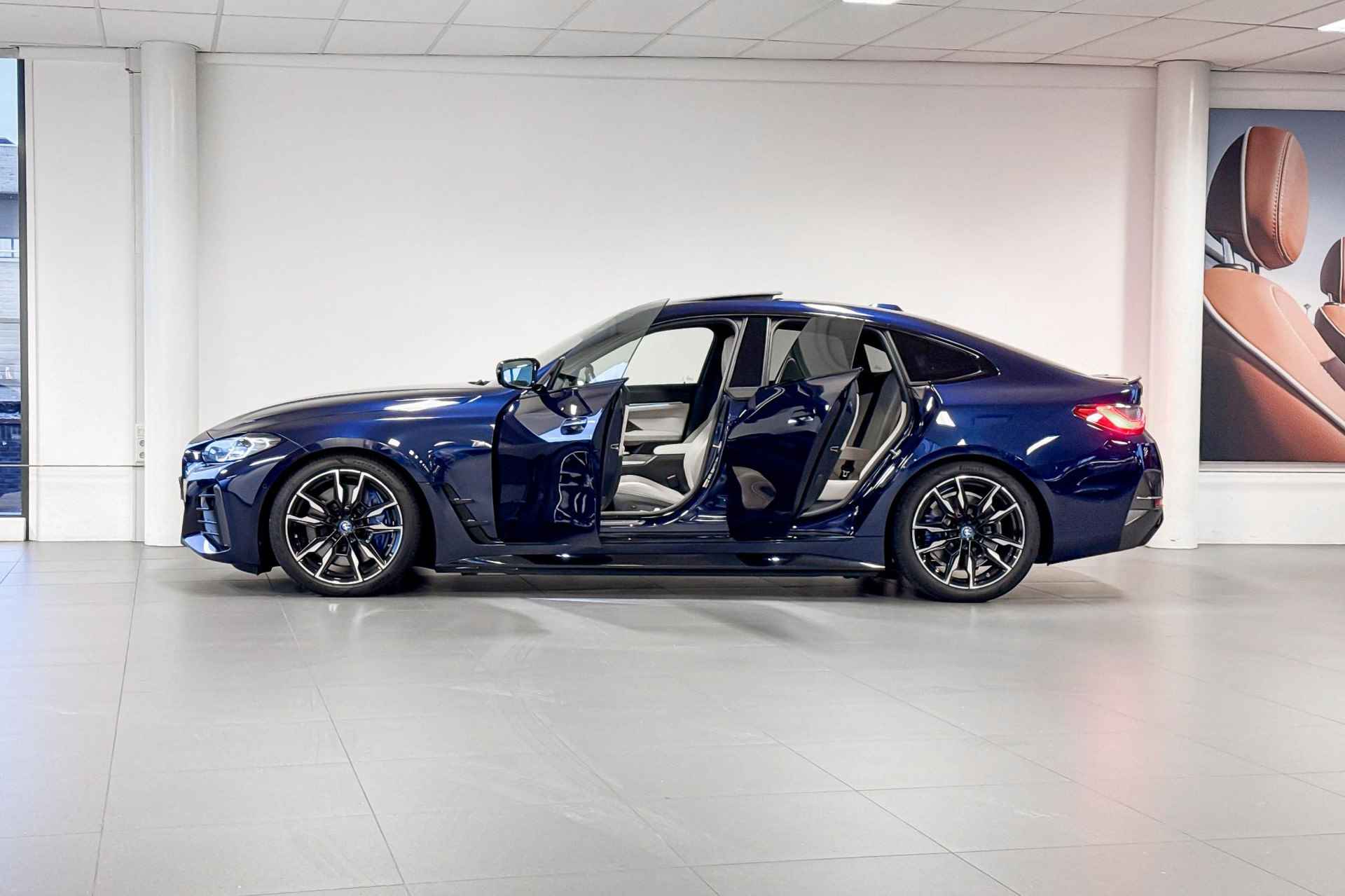 BMW i4 M50 High Executive 84 kWh | M Sport | Glazen Panoramadak | Harman Kardon | Comfort Access | Trekhaak | - 3/28