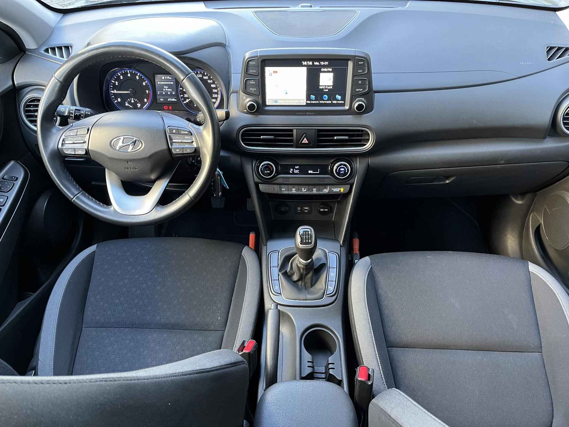 Hyundai Kona 1.0 T-GDI 120 PK Comfort | Geïntegreerde navigatiesysteem | Lichtmetalen velgen 15'' | Trekhaak | - 11/46