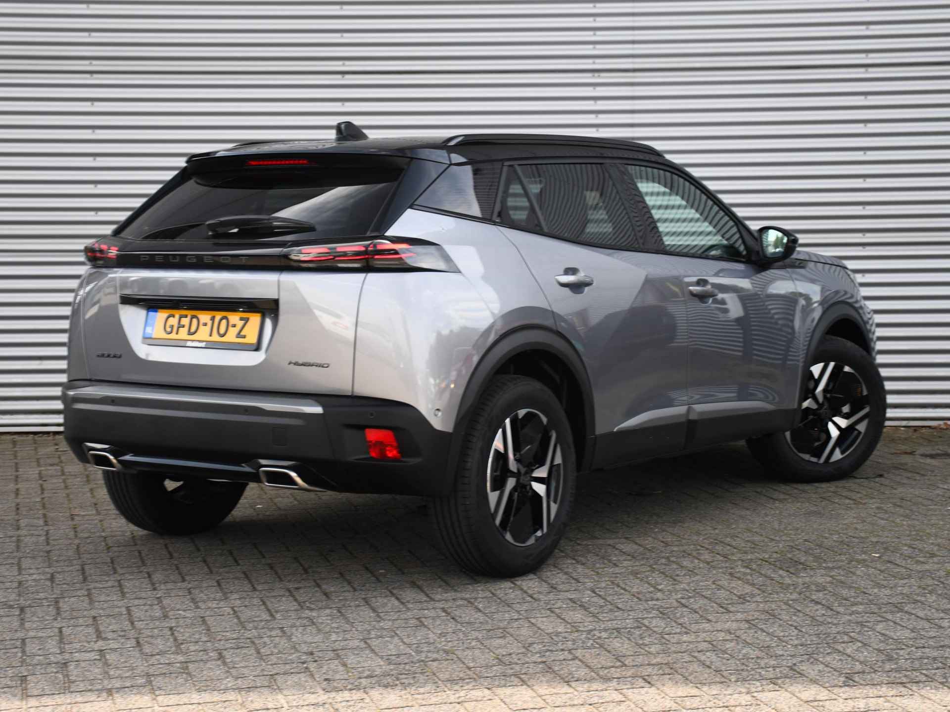 Peugeot 2008 GT 1.2 Hybrid 136pk Automaat PDC + 360º CAM. | ADAPT. CRUISE | 17''LM | DAB | DODE HOEK | KEYLESS - 4/33