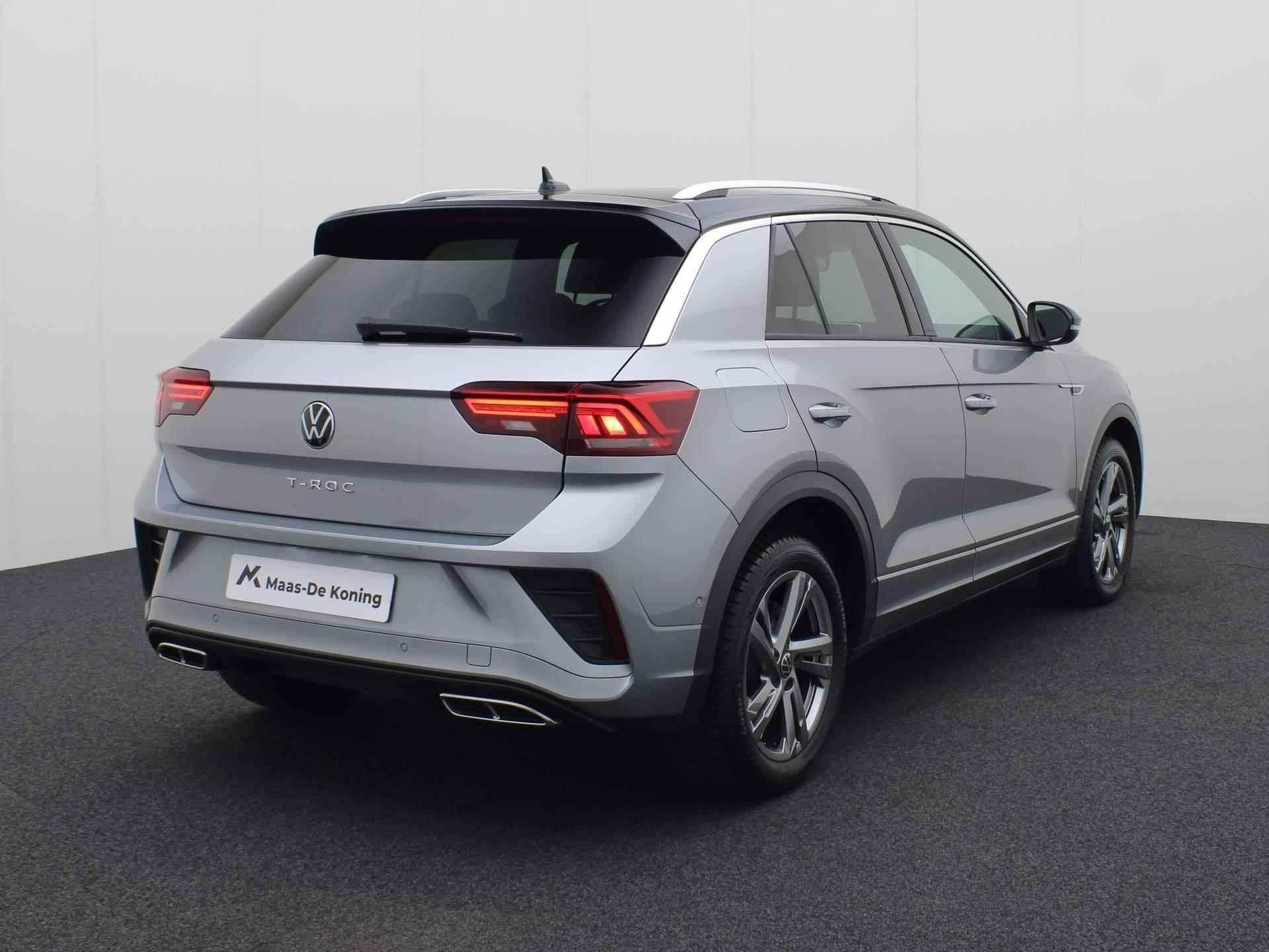 Volkswagen T-Roc 1.5TSI/150PK R-Line DSG · Navigatie · Stoel-&stuurverwarming · Camera + Parkeersensoren Garantie tot 01-01-2026 - 3/45