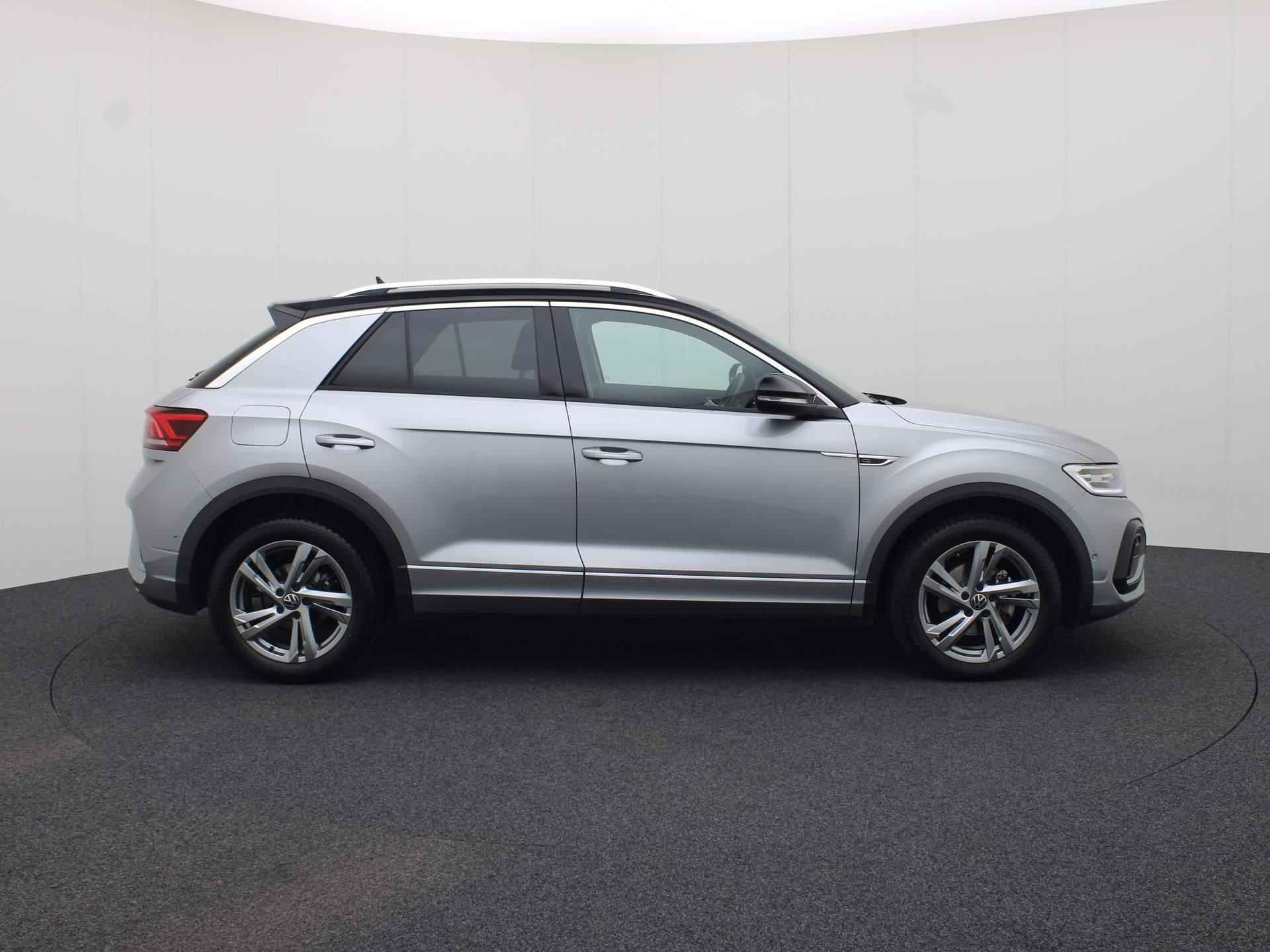 Volkswagen T-Roc 1.5TSI/150PK R-Line DSG · Navigatie · Stoel-&stuurverwarming · Camera + Parkeersensoren Garantie tot 01-01-2026 - 4/45