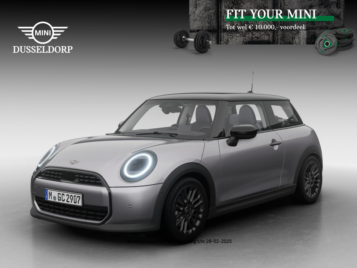 MINI Cooper C Classic Pakket S PRIVATE LEASE EUR 513,- (48 mnd/10.000 km)