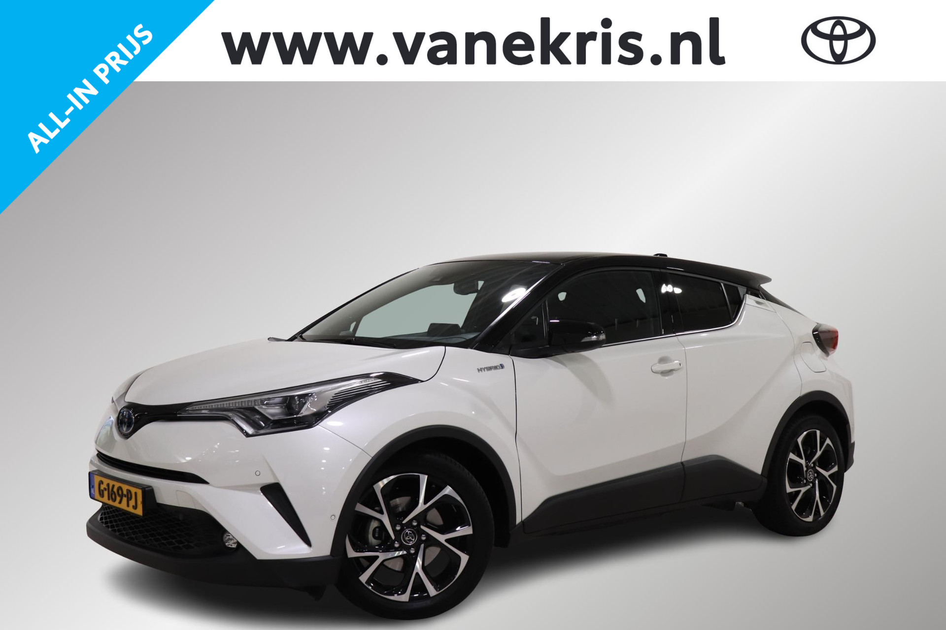 Toyota C-HR 1.8 Hybrid Style Ultimate BSM, JBL, Sensoren, Stuur & Stoel verwarming, Climate & Cruise control!