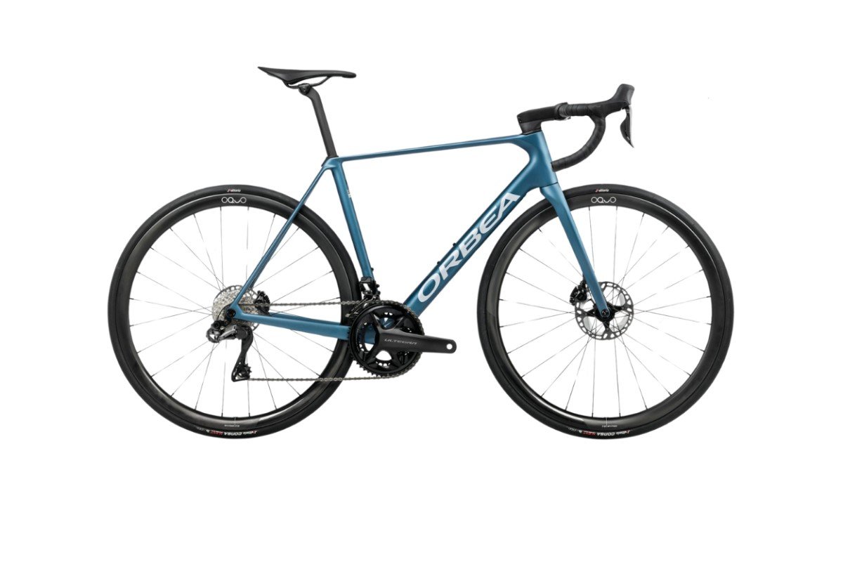 ORBEA ORCA M20iTEAM Heren Slate Blue-Halo Silver (Matt) 55cm 2025