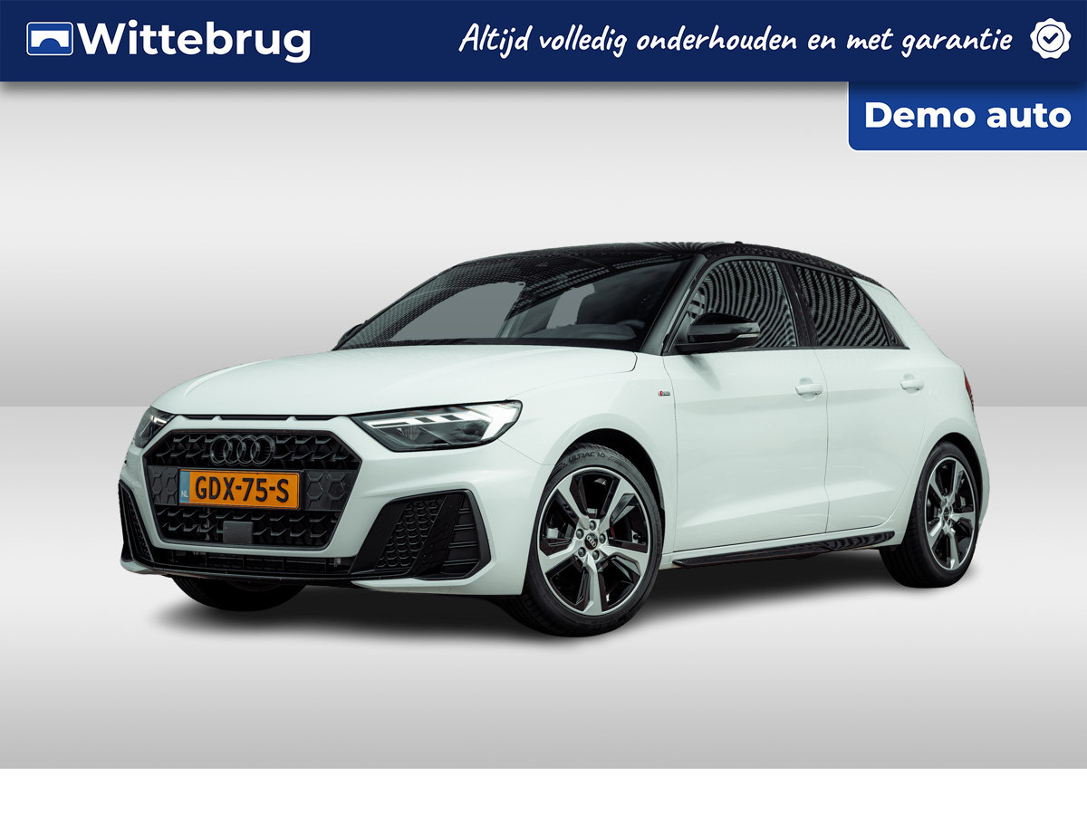 Audi A1 Sportback 30 TFSI 110pk s-tronic S edition | Climate control | Stoelverwarming | Optiek zwart plus | Privacy glass | Afgevlakt sportstuur