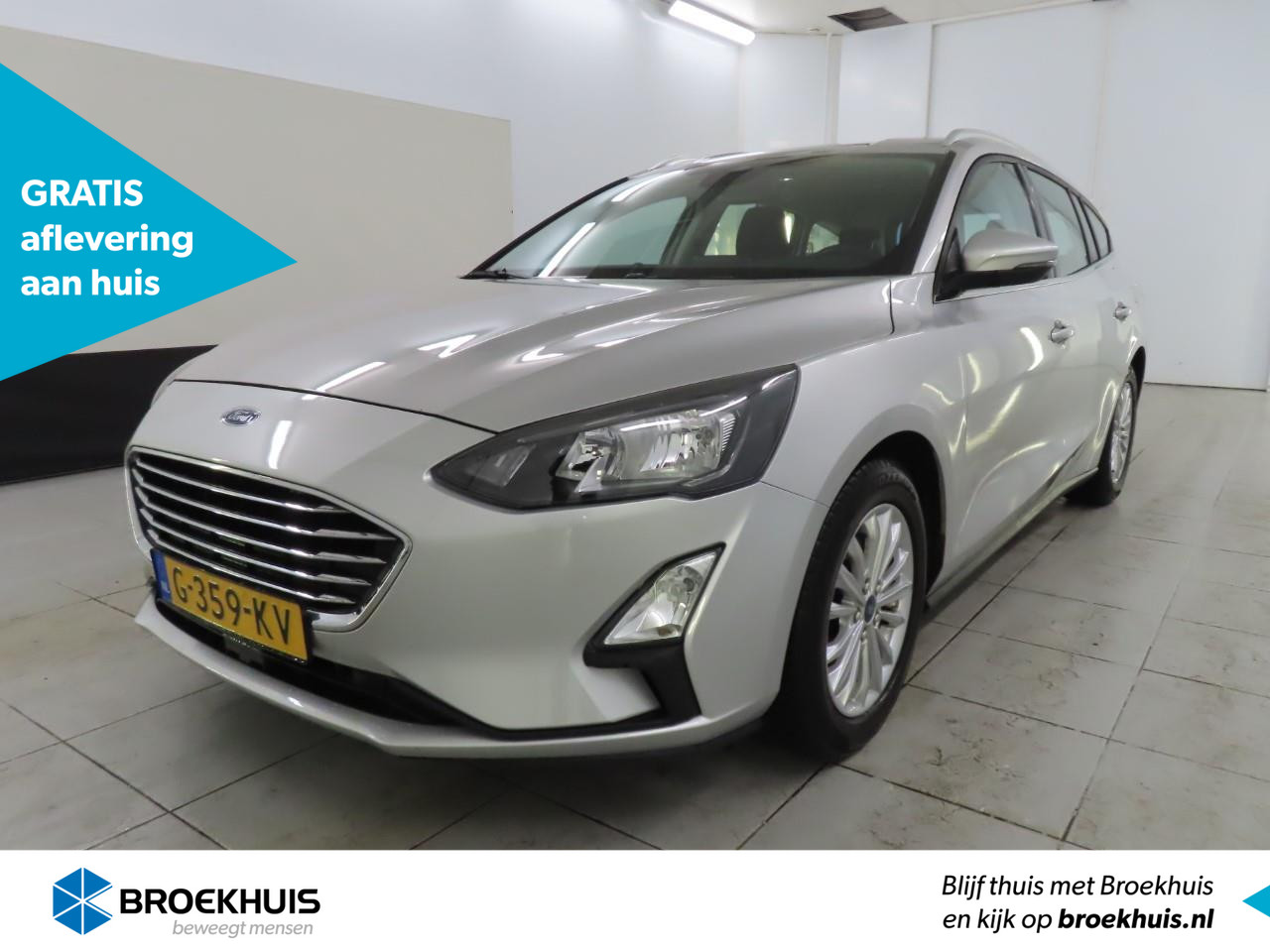 Ford Focus Wagon 1.0 EcoBoost Titanium Business | Clima | Navi | Trekhaak |