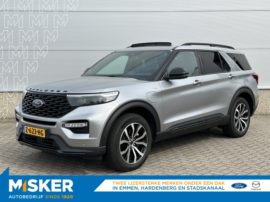 Ford Explorer 3.0 V6 EB PHEV ST-LINE LEDER! 7ZITS! PANODAK! VOL!