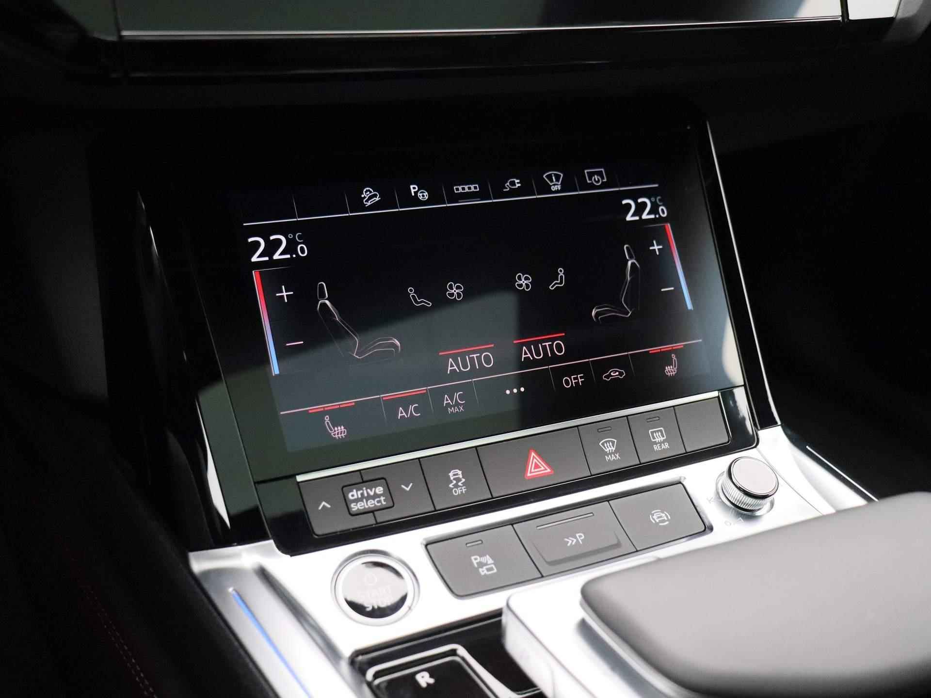 Audi Q8 Sportback e-tron 55 quattro S Edition 115 kWh | Automaat | Navigatie | 360 Camera | Panoramadak | Cruise Control | Head-up Display | Stoelverwarming | Lichtmetalen velgen | Climate Control | Bang & Olufsen 3D | - 20/54