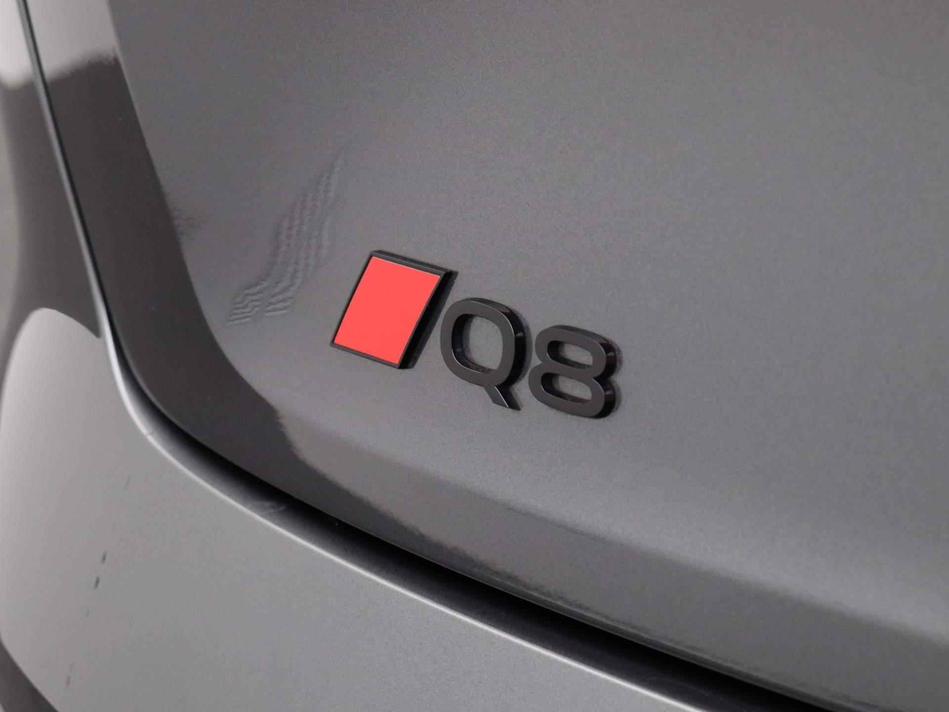 Audi Q8 Sportback e-tron 55 quattro S Edition 115 kWh | Automaat | Navigatie | 360 Camera | Panoramadak | Cruise Control | Head-up Display | Stoelverwarming | Lichtmetalen velgen | Climate Control | Bang & Olufsen 3D | - 44/54