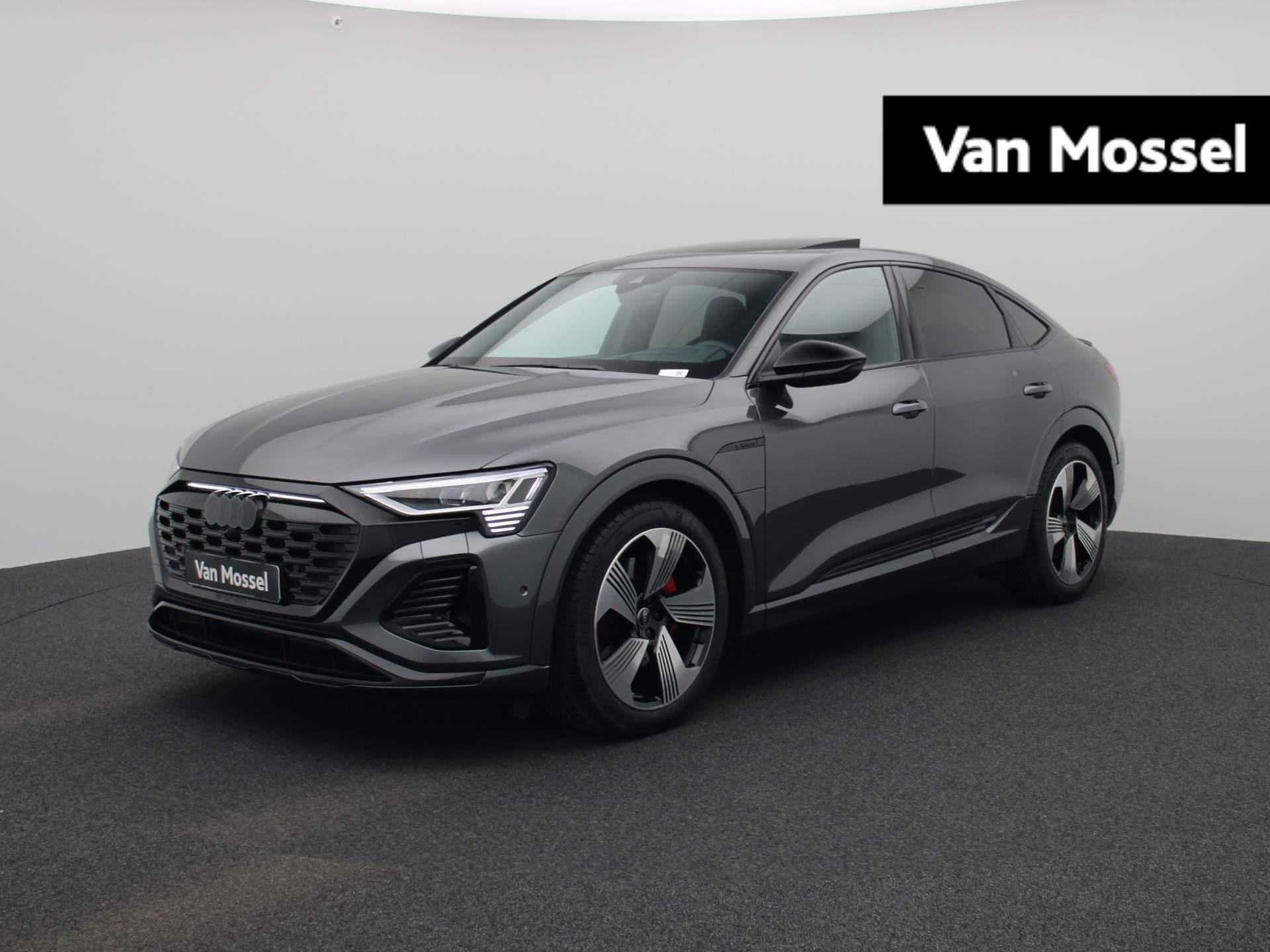 Audi Q8 Sportback e-tron 55 quattro S Edition 115 kWh | Automaat | Navigatie | 360 Camera | Panoramadak | Cruise Control | Head-up Display | Stoelverwarming | Lichtmetalen velgen | Climate Control | Bang & Olufsen 3D |