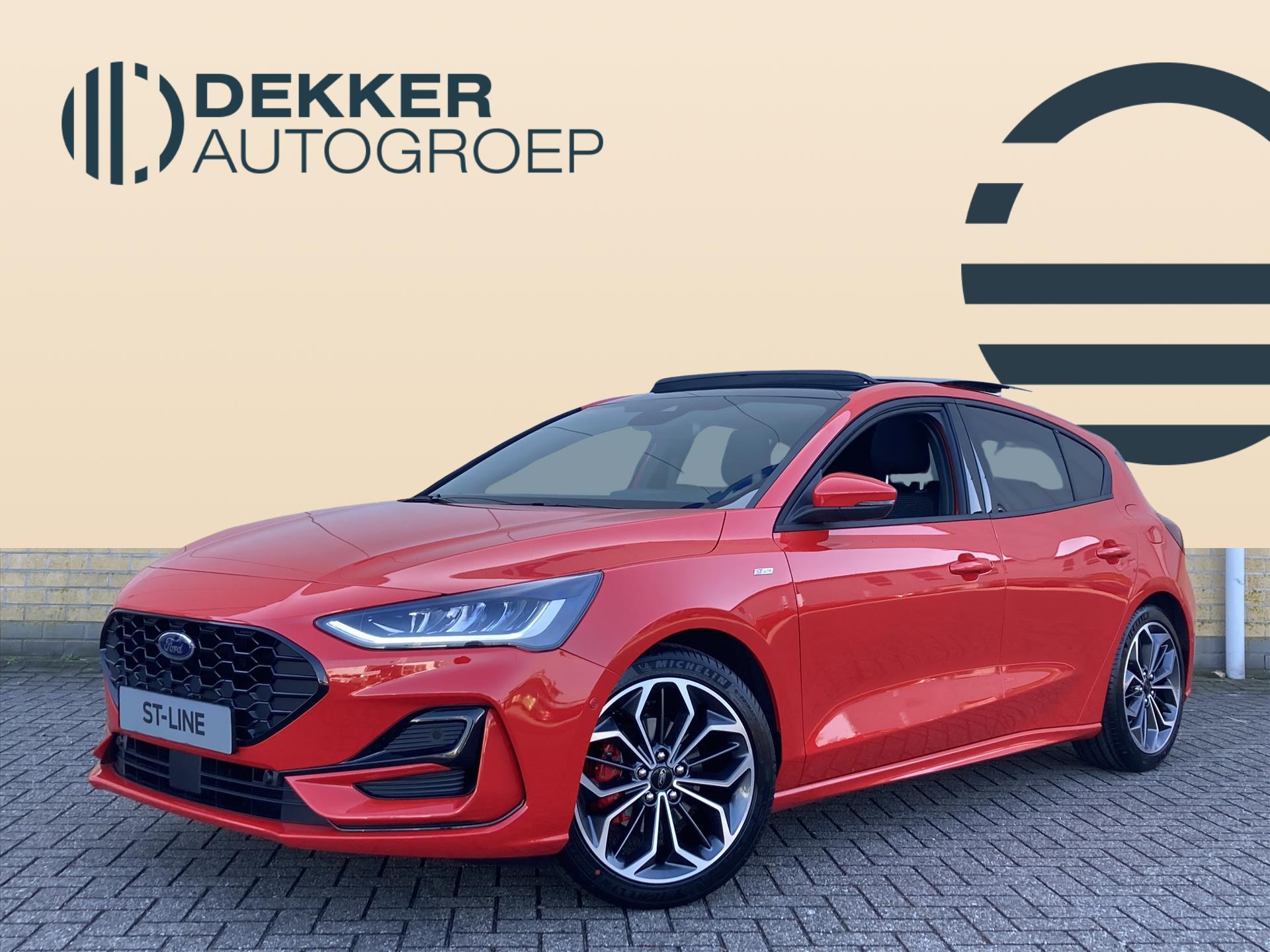 Ford Focus 1.0 HYBRIDE 125PK ST-LINE 5-DRS-PANORAMADAK -NIEUW