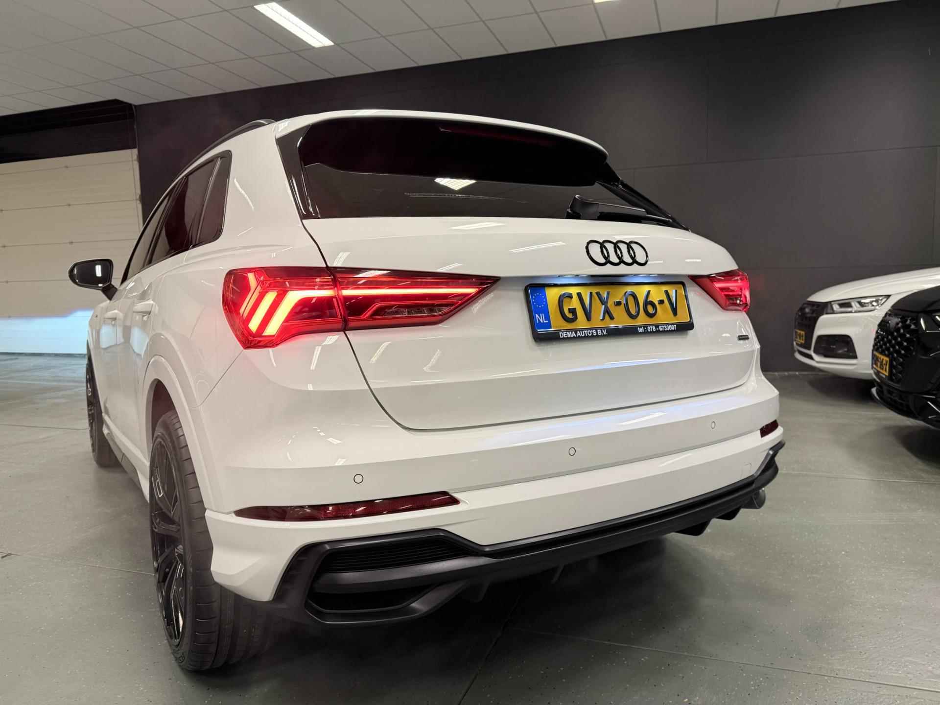 Audi Q3 40 TFSI quattro 20'' 3X S-LINE BLACK-LINE PANO/LED/NAVI/V-COCKPIT/ECC/PDC//// - 12/50