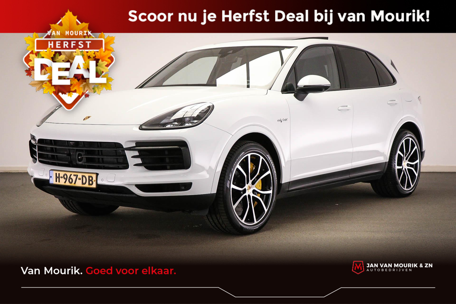 Porsche Cayenne 3.0 E-Hybrid | KERAMISCHE REMMEN | LUCHTVERING | PANORAMADAK | HEAD UP | BURMESTER | DEALER ONDERHOUDEN