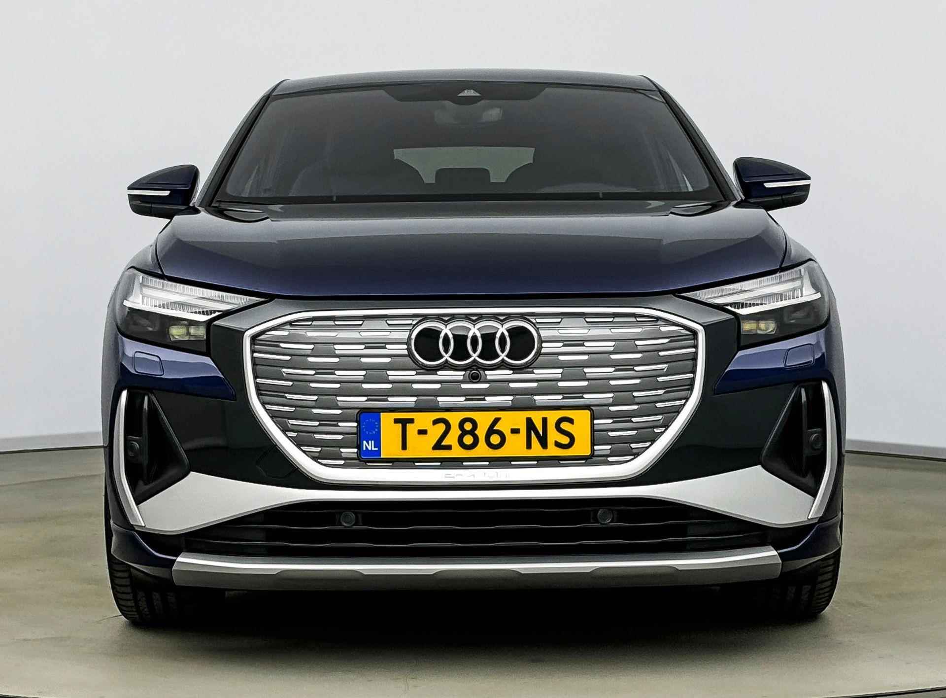 Audi Q4 Sportback e-tron 50 quattro S edition 77 kWh | 20 Inch Velgen | head-up display | Stoelverwarming | Navigatie | Camera | Parkeersensoren | - 5/25