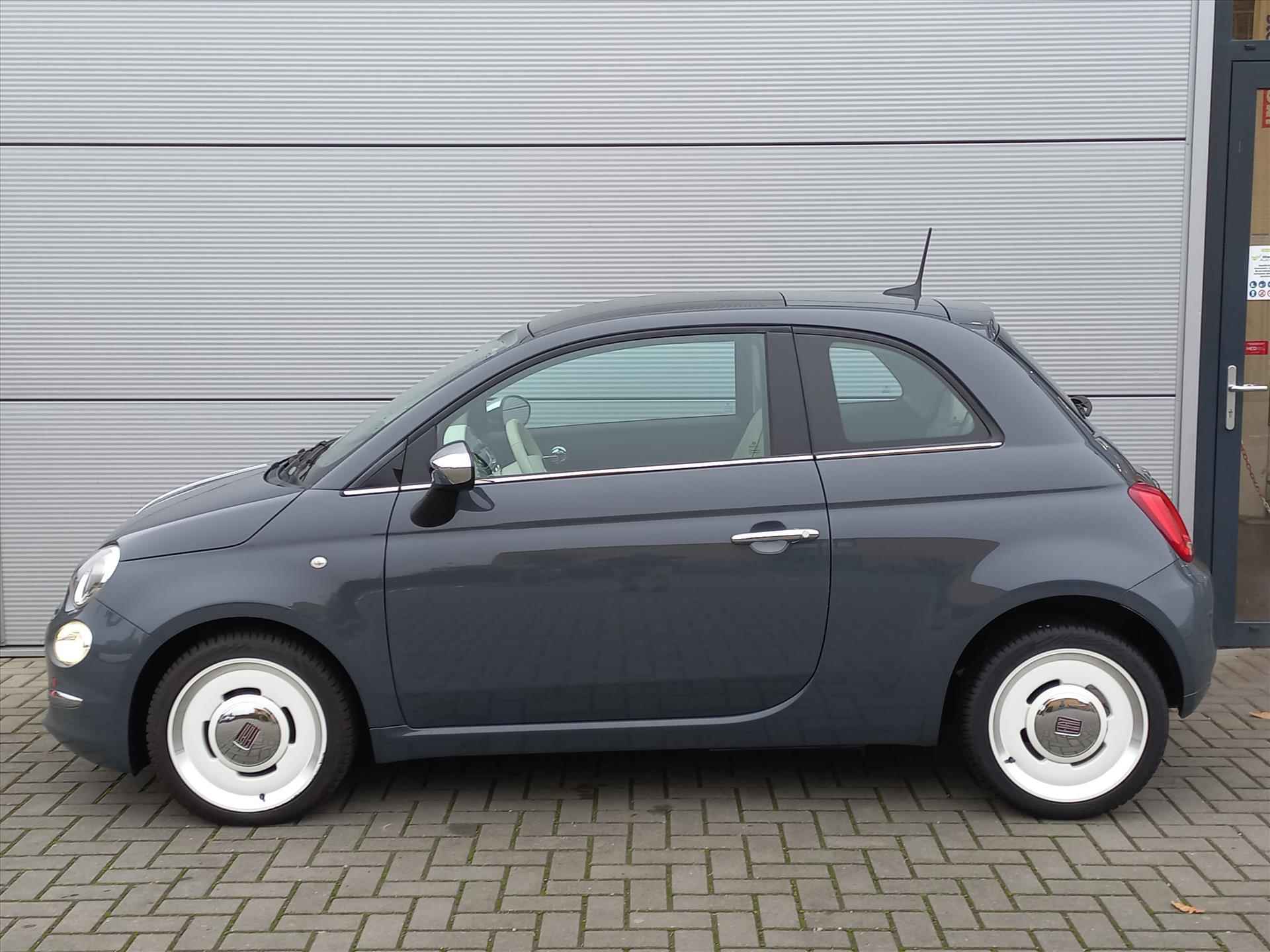 Fiat 500 80pk Turbo Anniversario Retro Look | Airconditioning | Navigatie via Apple Carplay of Android Auto | Cruise control - 3/38