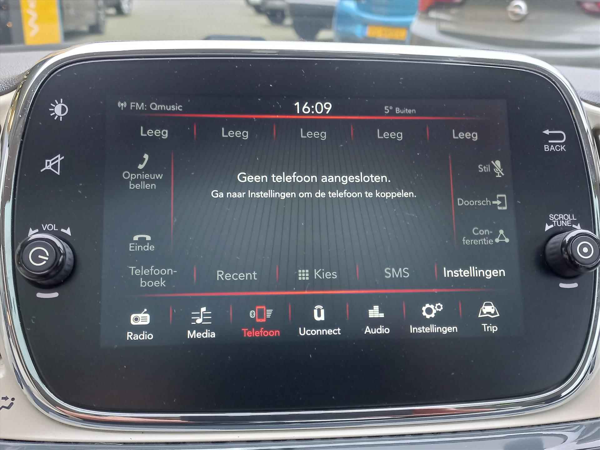 Fiat 500 80pk Turbo Anniversario Retro Look | Airconditioning | Navigatie via Apple Carplay of Android Auto | Cruise control - 22/38