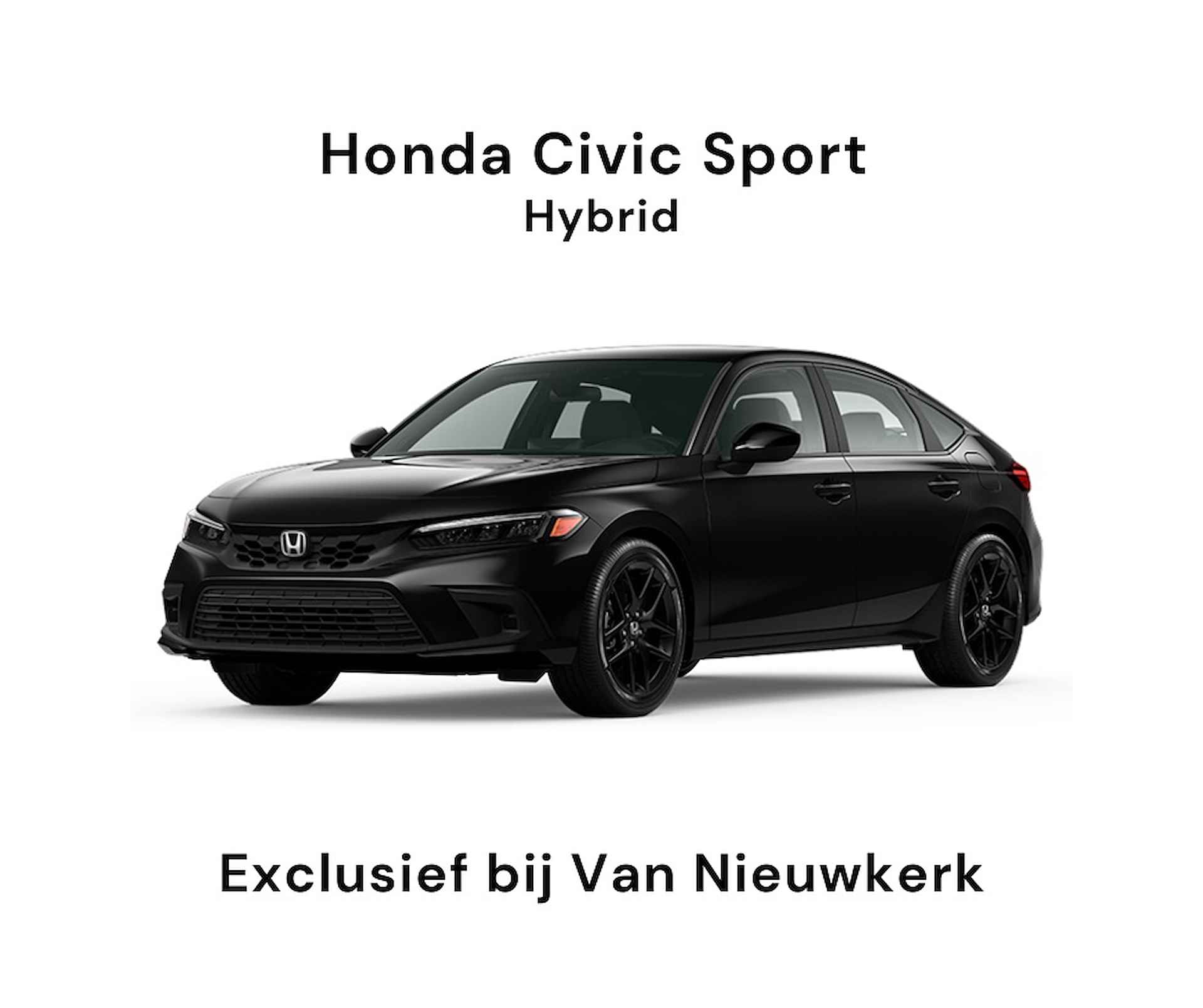 HONDA Civic 2.0 e:HEV Sport | Apple Carplay | Android Auto | Beschikbaar 2024 - 1/4