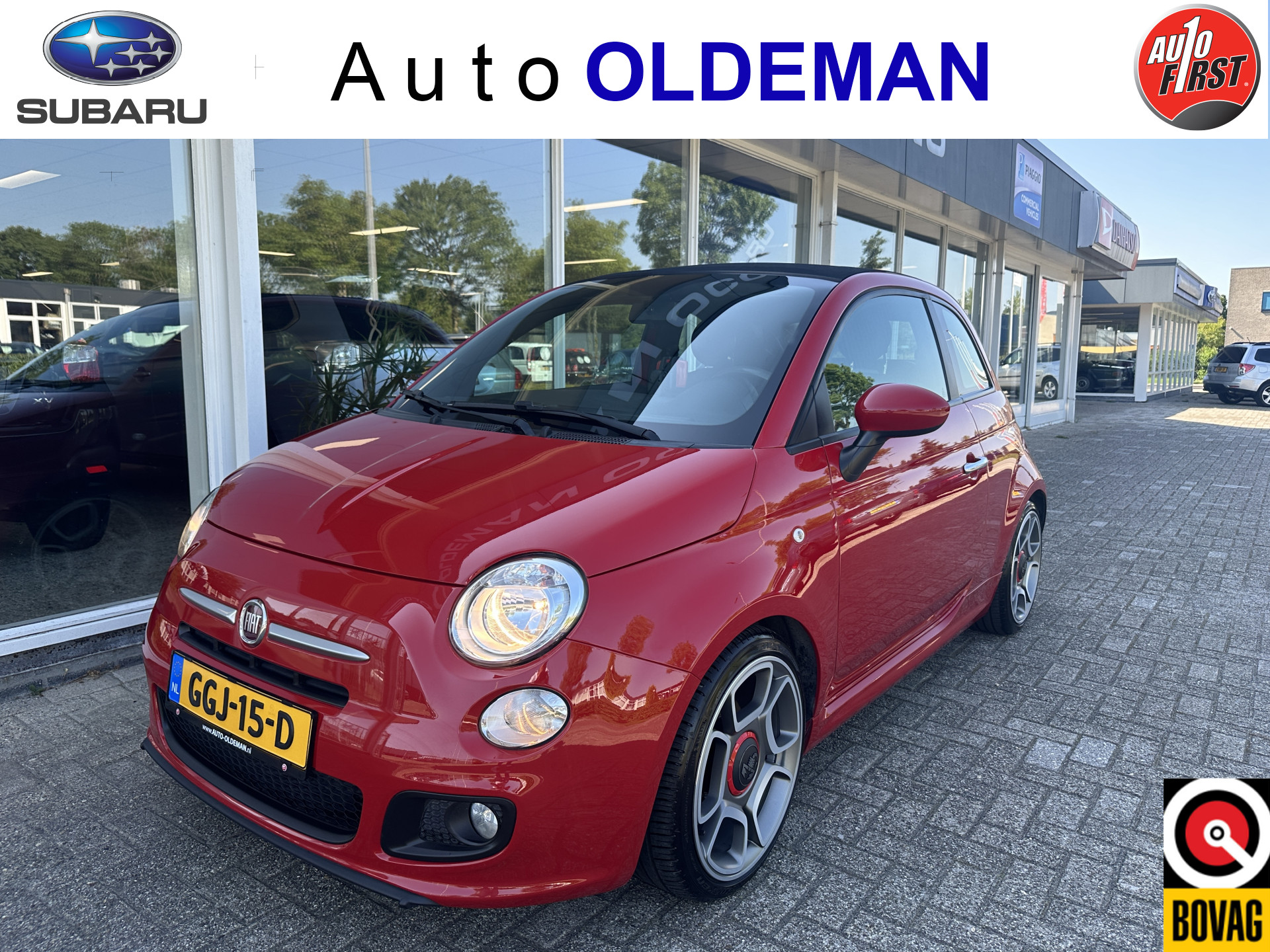 Fiat 500 0.9 TwinAir Turbo 500S LEDER,SPORTSTUUR,LICHTMETAAL