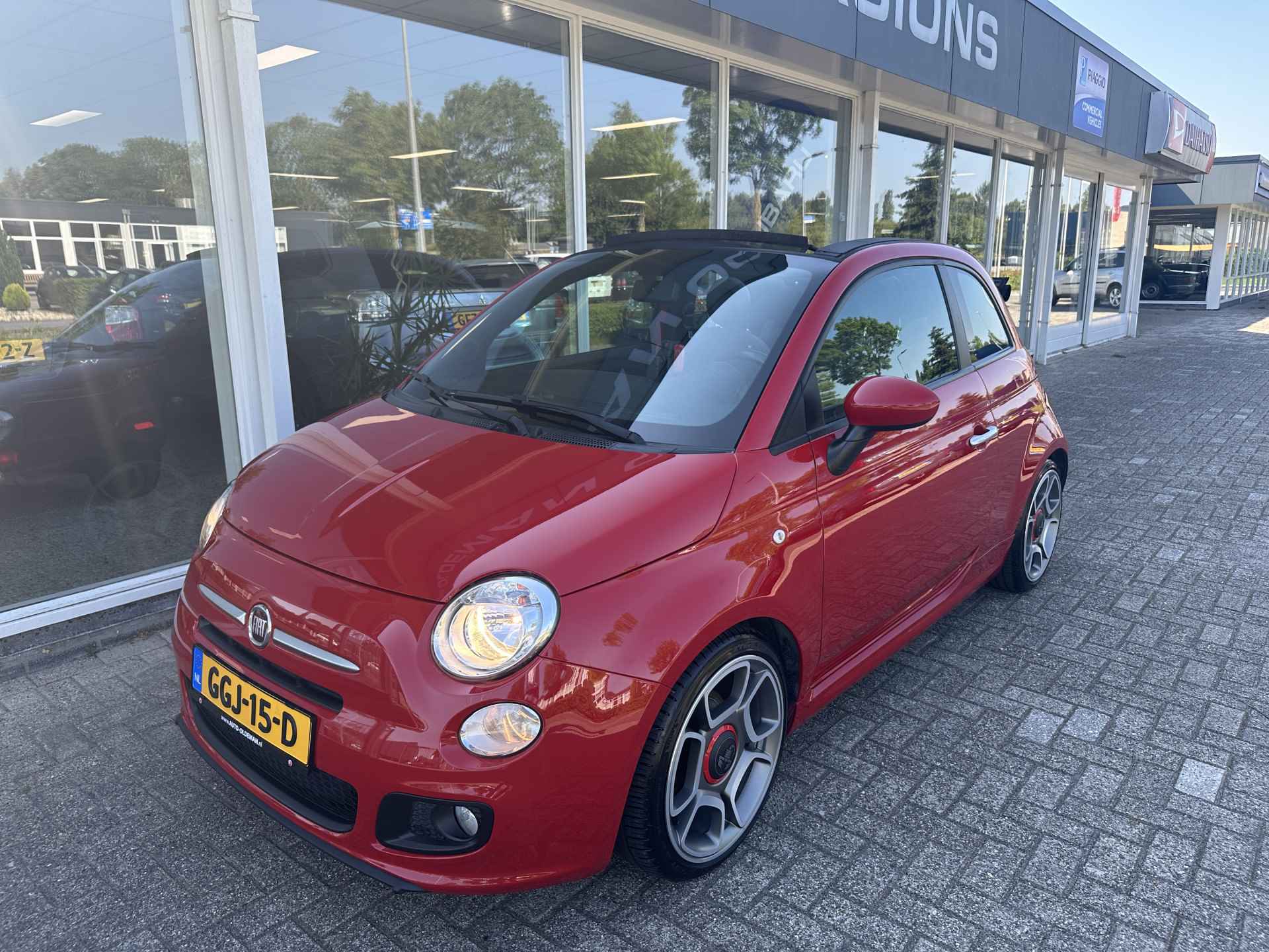 Fiat 500 0.9 TwinAir Turbo 500S LEDER,SPORTSTUUR,LICHTMETAAL - 3/23