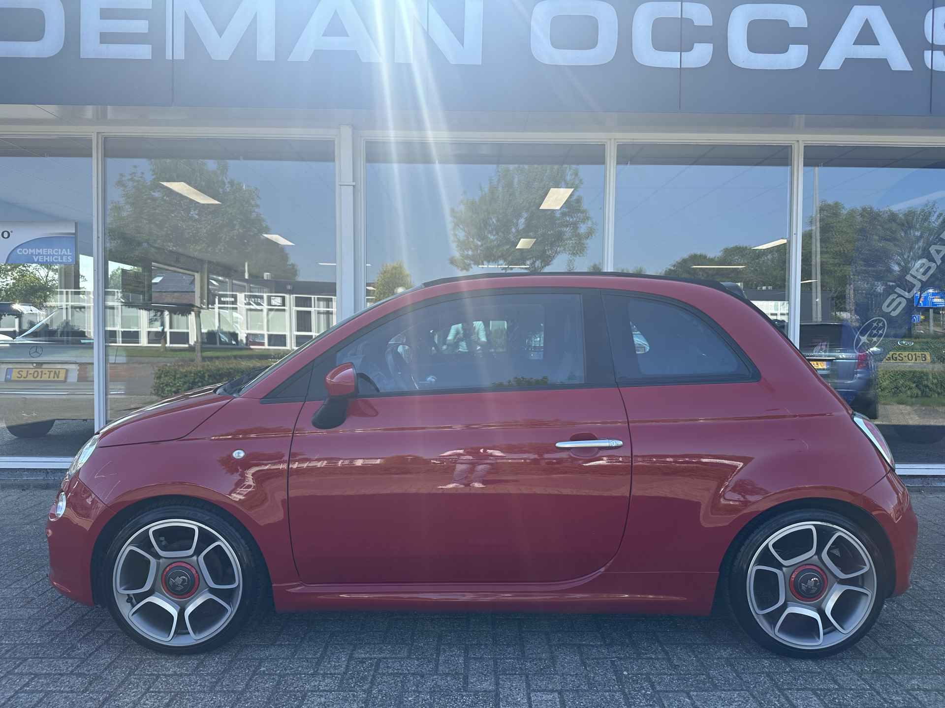 Fiat 500 0.9 TwinAir Turbo 500S LEDER,SPORTSTUUR,LICHTMETAAL - 5/23