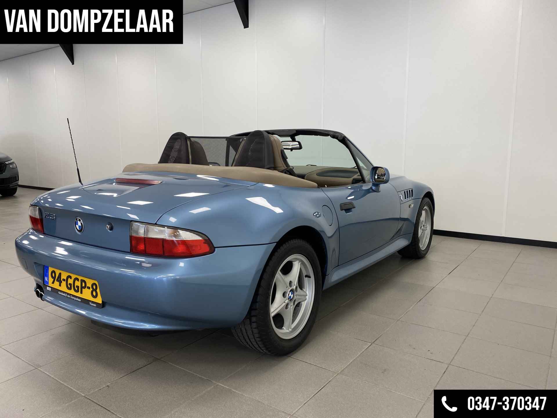 BMW Z3 Roadster 2.8 WIDEBODY CABRIO / AUTOMAAT 192PK / AIRCO / HARDTOP / ELEC.NWE KAP / / Youngtimer / - 8/73