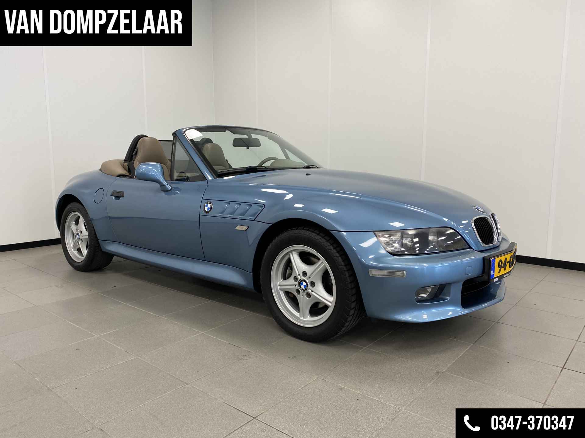 BMW Z3 Roadster 2.8 WIDEBODY CABRIO / AUTOMAAT 192PK / AIRCO / HARDTOP / ELEC.NWE KAP / / Youngtimer / - 65/73