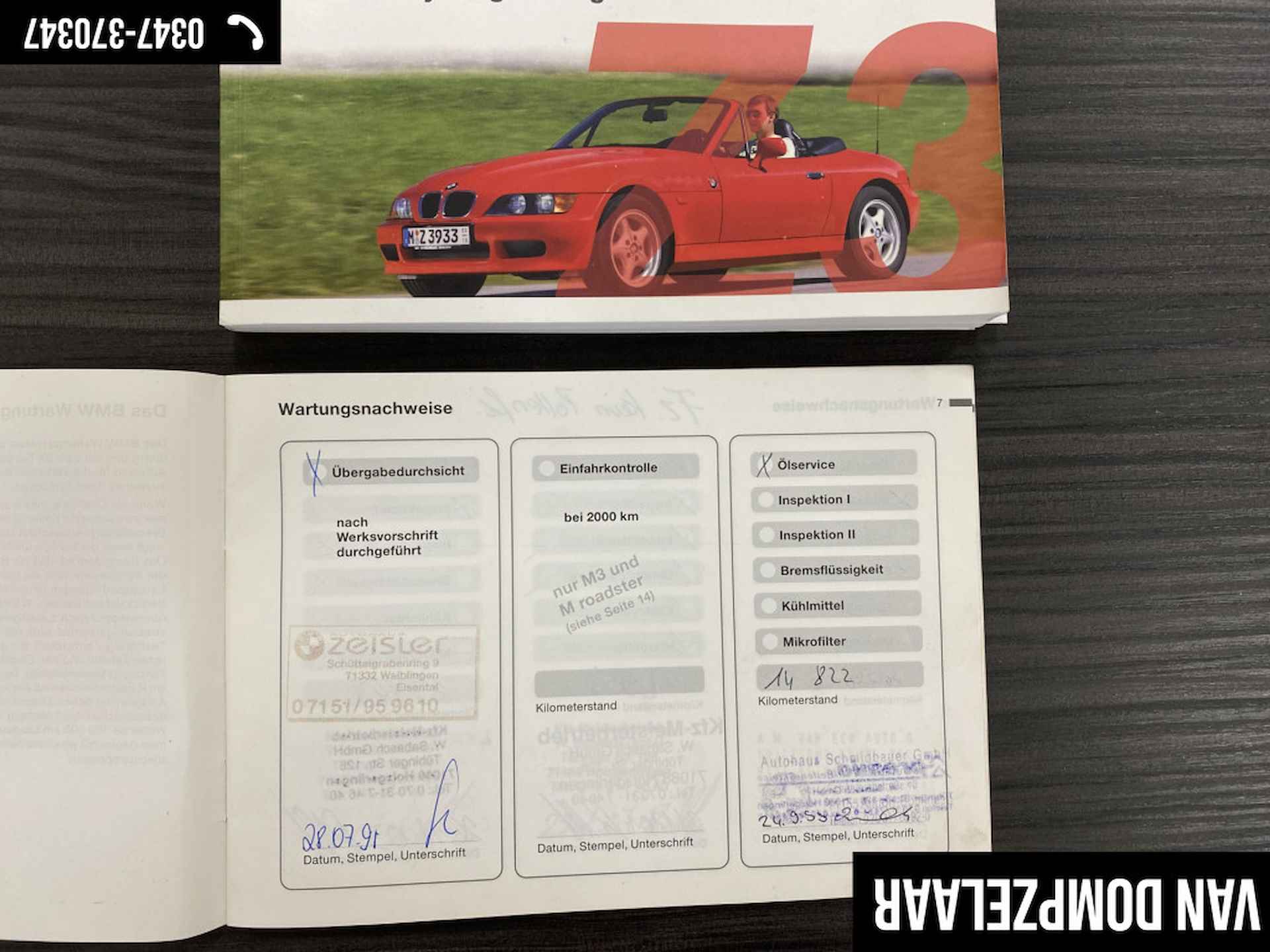 BMW Z3 Roadster 2.8 WIDEBODY CABRIO / AUTOMAAT 192PK / AIRCO / HARDTOP / ELEC.NWE KAP / / Youngtimer / - 68/73