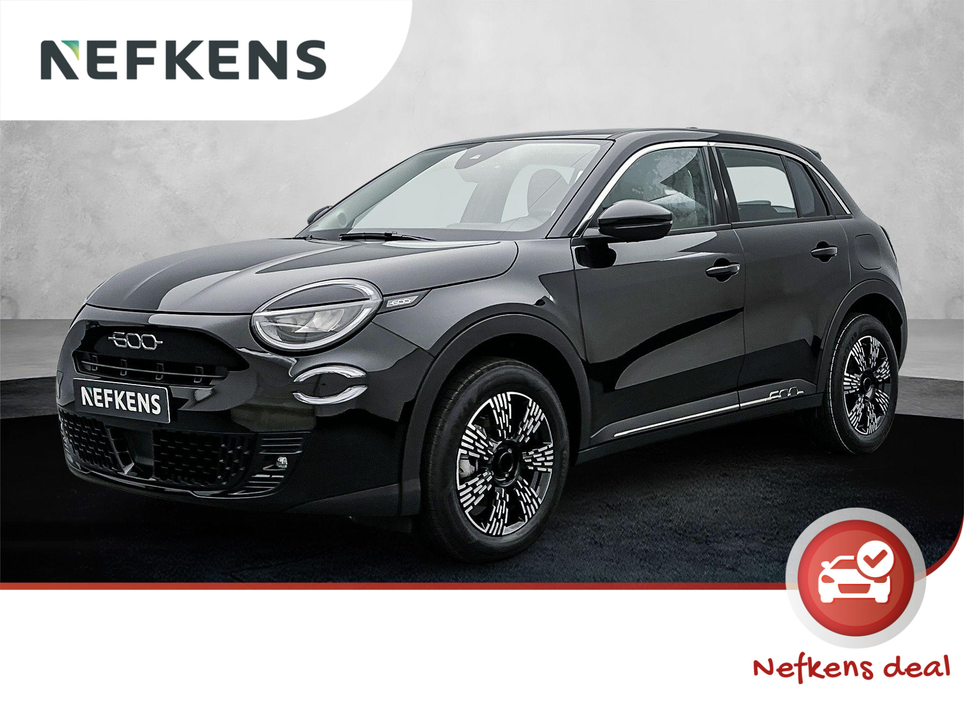 Fiat 600 SUV Hybrid Urban 100 pk Automaat | Navigatie via Apple Carplay/Android Auto | Parkeersensoren Achter | LED Koplampen | Volledig Digitaal Instrumentenpaneel | DAB Ontvanger | Airco | Cruise Control | 17" Lichtmetalen Velgen |