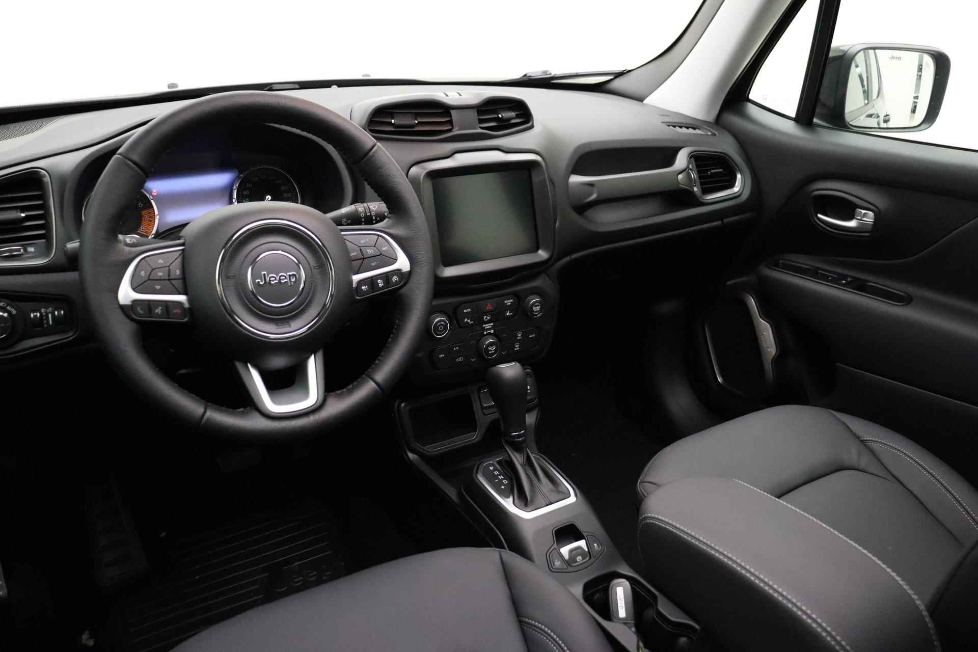 Jeep Renegade 1.5T e-Hybrid Altitude | Navigatie | Panoramadak | Lederen bekleding | Stoelverwarming | 19'' lichtmetalen velgen | Keyless | Camera - 19/43