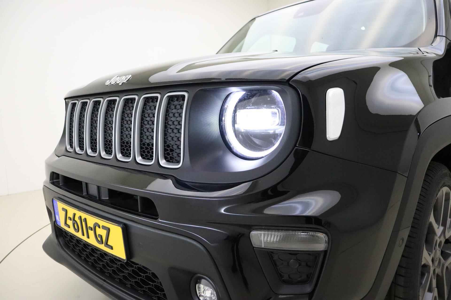 Jeep Renegade 1.5T e-Hybrid Altitude | Navigatie | Panoramadak | Lederen bekleding | Stoelverwarming | 19'' lichtmetalen velgen | Keyless | Camera - 32/43