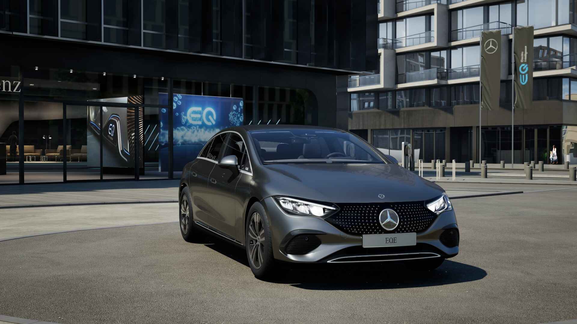 Mercedes-Benz EQE 300 Business Edition 90 kWh | Trekhaak | Parkeerpakket met achteruitrijcamera | Rijassistentiepakket | KEYLESS GO-pakket | GUARD 360 ° Vehicle protection | Dodehoekassistent | Spiegelpakket | Business Plus Pack | - 17/25