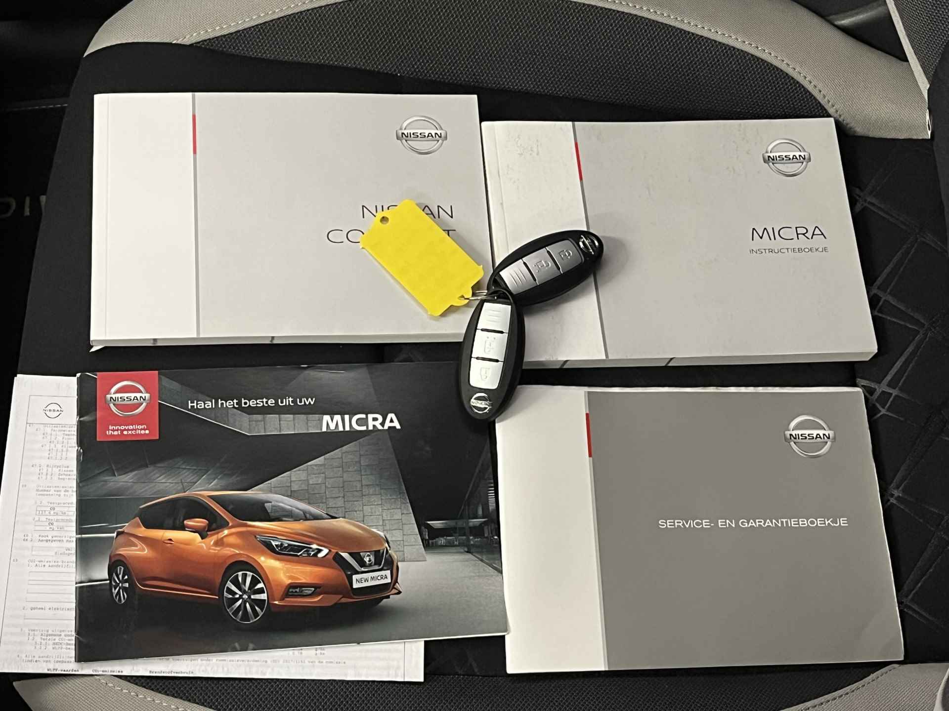 Nissan Micra 1.0 IG-T N-Design AUTOMAAT! | NAVIGATIE | CLIMATE CONTROL | ALL SEASON BANDEN - 13/44