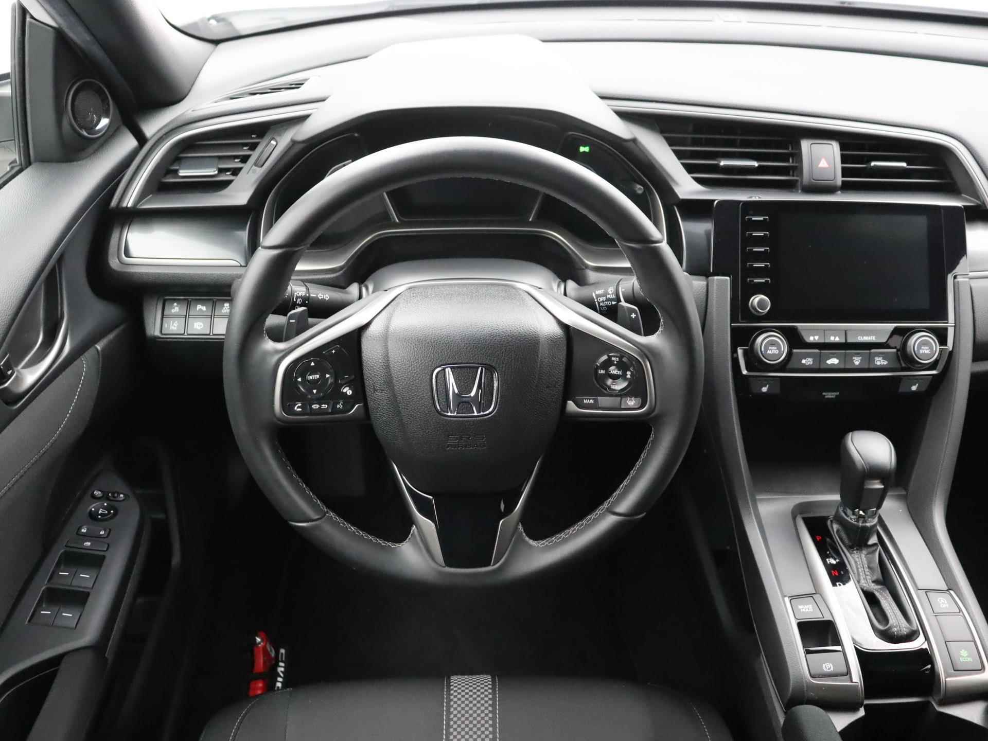 Honda Civic 1.0 i-VTEC Elegance Aut. | Outletdeal! | Facelift | Navigatie | Adaptive cruise | Camera | Privacy glass | 17 inch | Parkeersensoren | - 22/28