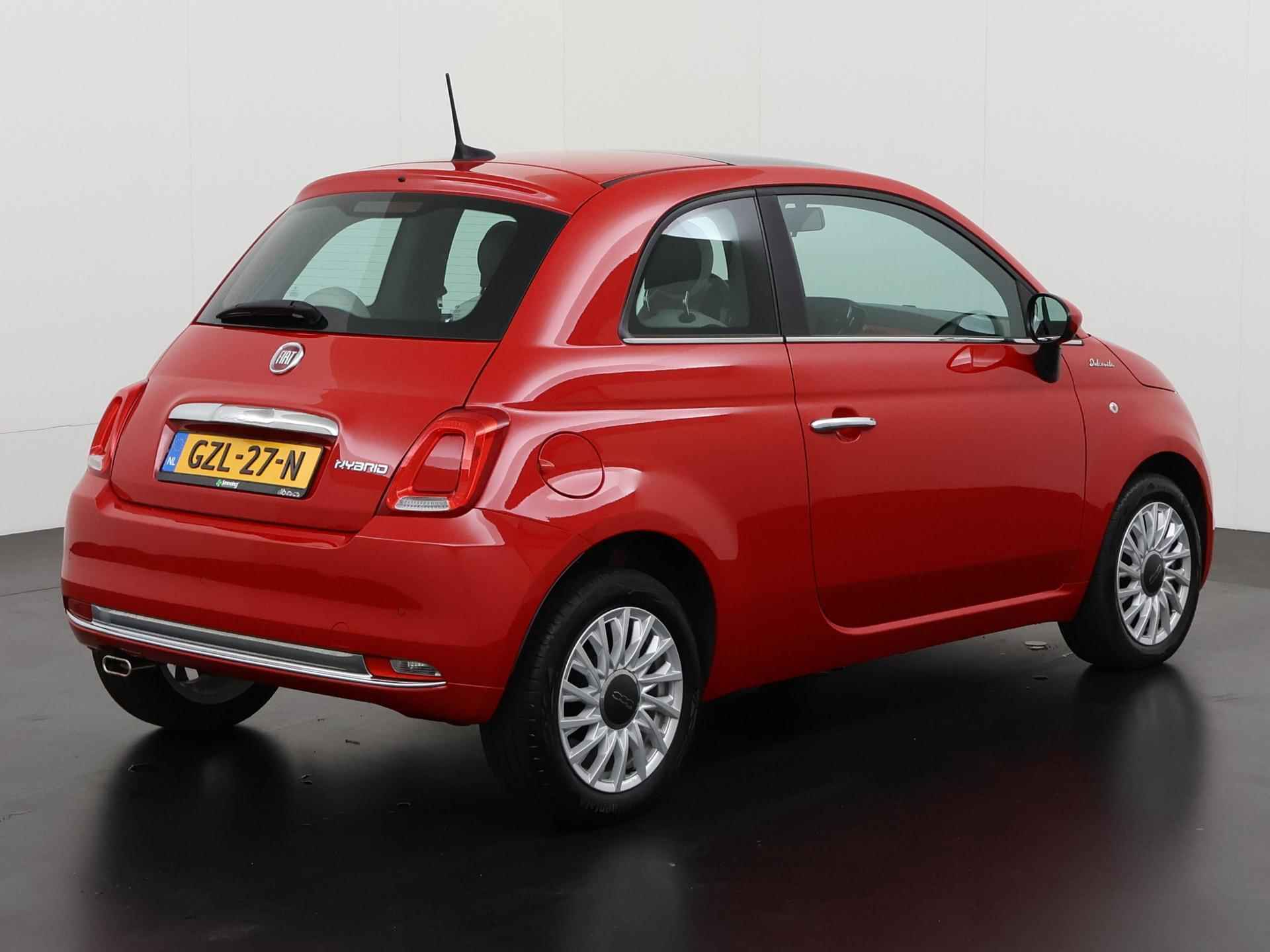 Fiat 500 1.0 Hybrid Dolcevita | Panoramadak | Apple/Android Carplay | Zondag Open! - 4/31