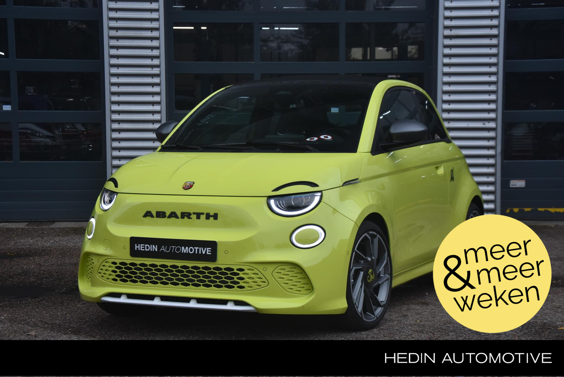 Abarth 500C Turismo 42 kWh | SCORPION | Alcantara | 360° Camera | 18'' LMV