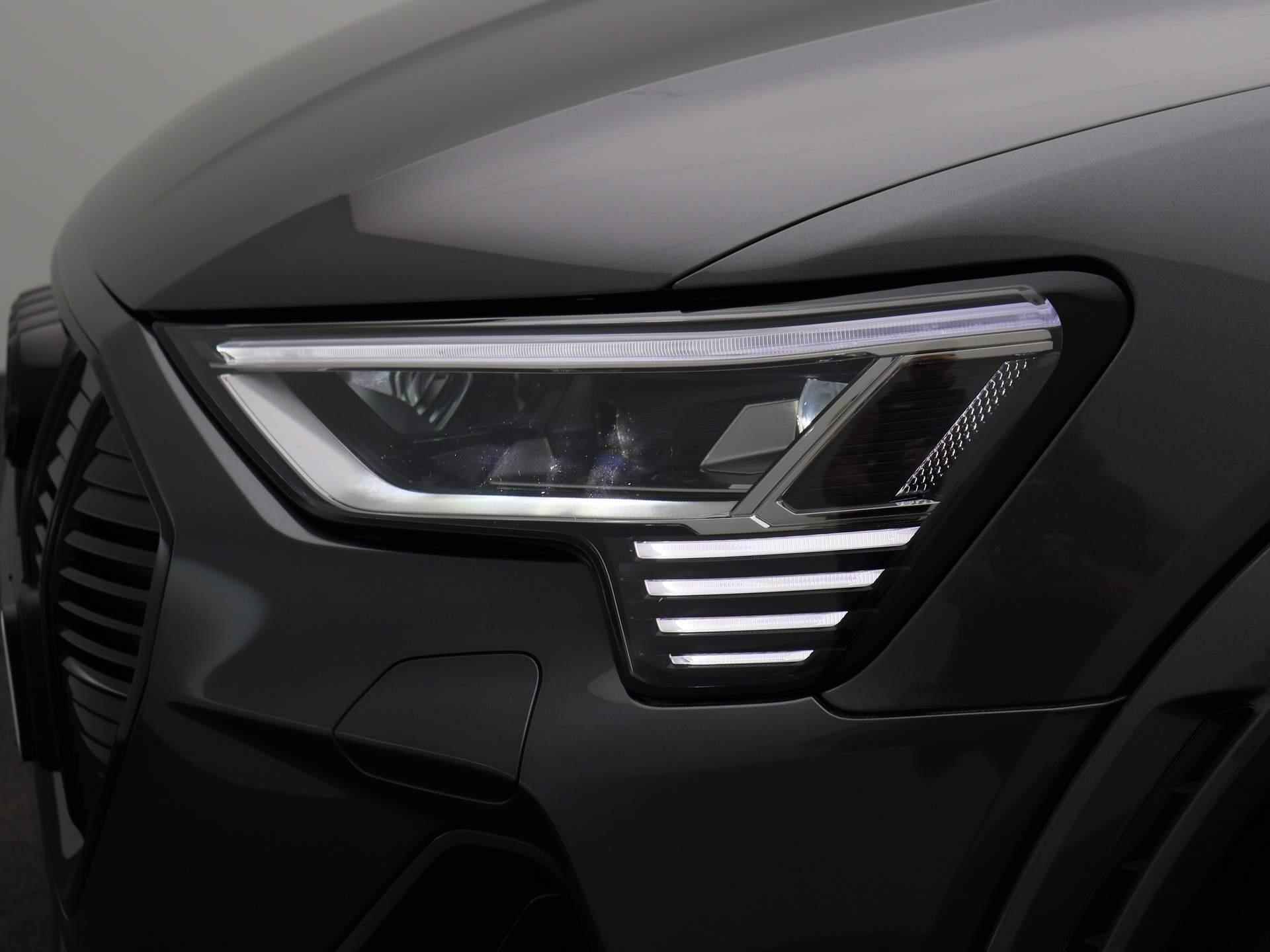 Audi e-tron S quattro 95 kWh 503 PK | Automaat | Navigatie | 360 Camera | Adaptive Cruise Control | Panoramadak | Stoelverwarming | Apple Carplay | Android Auto | Lichtmetalen velgen | Head-up Display | B&O Premium | - 20/61