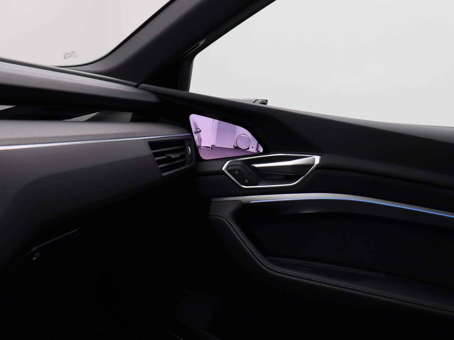 Audi e-tron S quattro 95 kWh 503 PK | Automaat | Navigatie | 360 Camera | Adaptive Cruise Control | Panoramadak | Stoelverwarming | Apple Carplay | Android Auto | Lichtmetalen velgen | Head-up Display | B&O Premium | - 36/61
