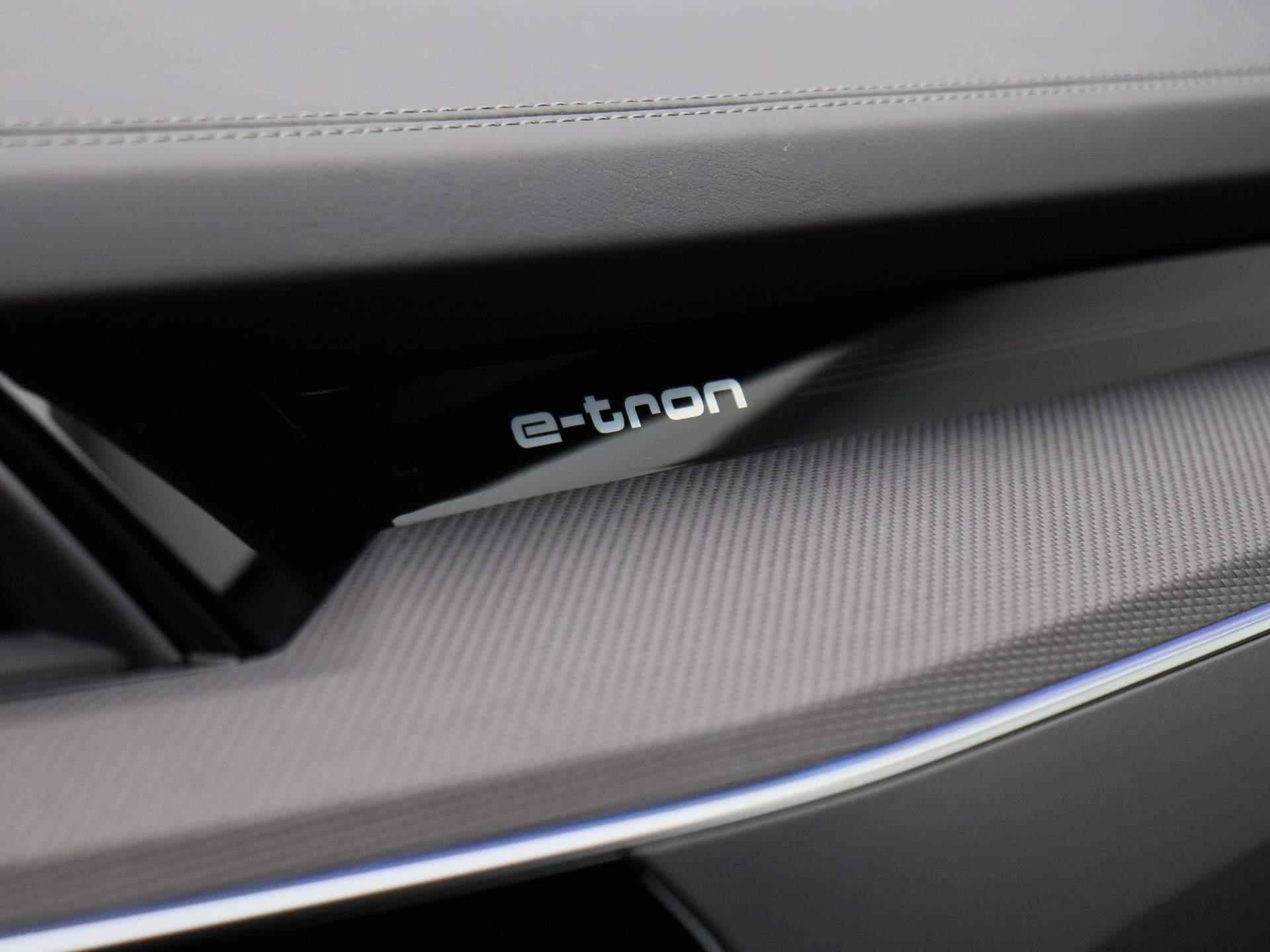 Audi e-tron S quattro 95 kWh 503 PK | Automaat | Navigatie | 360 Camera | Adaptive Cruise Control | Panoramadak | Stoelverwarming | Apple Carplay | Android Auto | Lichtmetalen velgen | Head-up Display | B&O Premium | - 37/61