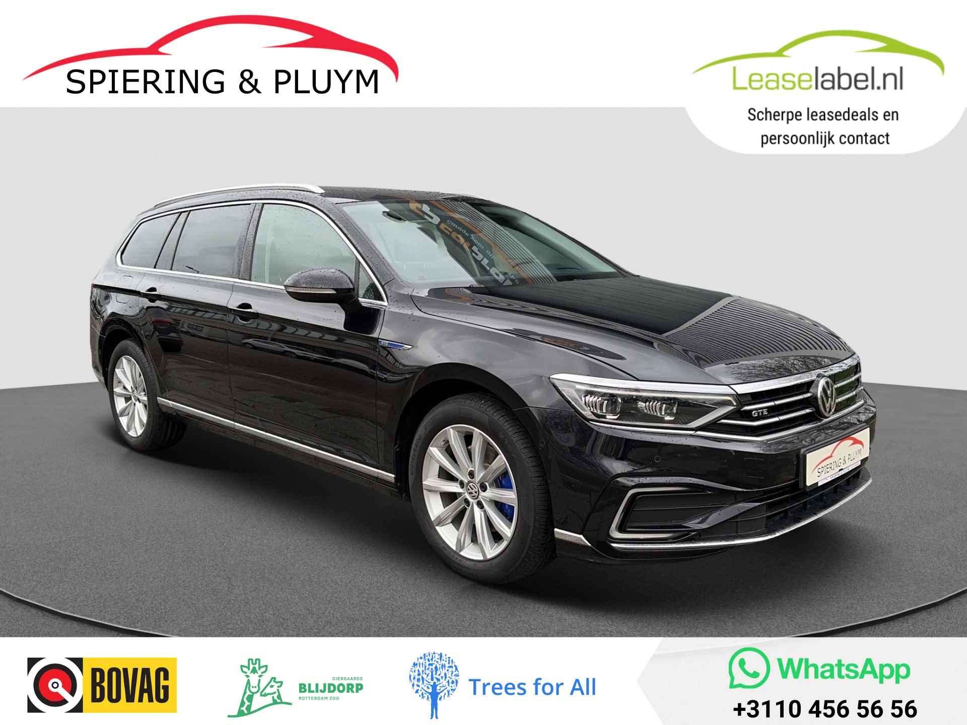 Volkswagen Passat Variant 1.4 TSI PHEV GTE | R-Line | volleder | panodak | 360camera | HUD | memory seat! - 1/39