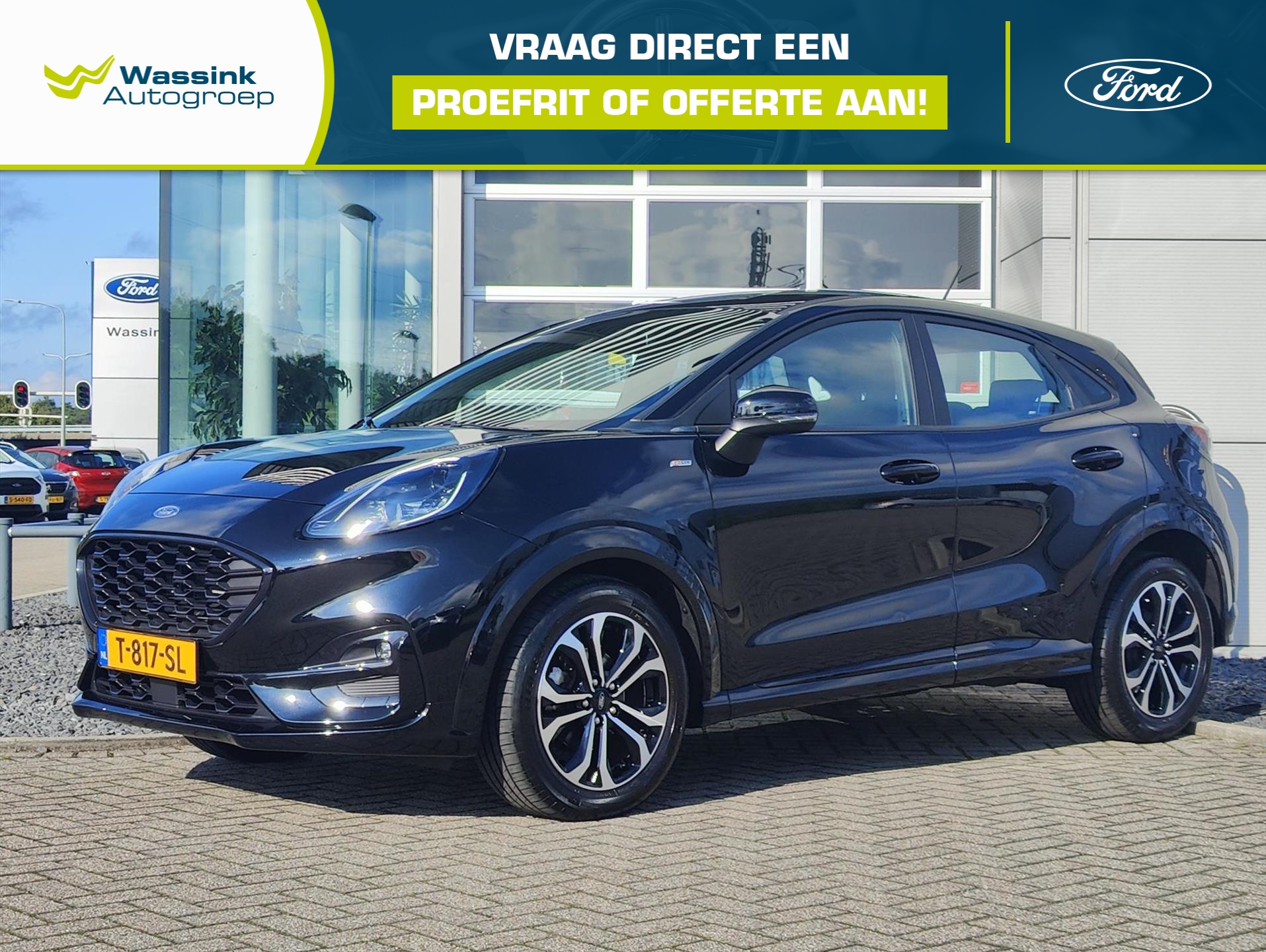 FORD Puma 1.0i Ecoboost Hybrid 125pk ST-Line X | Navigatie | B&O Audio | Cruise Control | Climate Control |