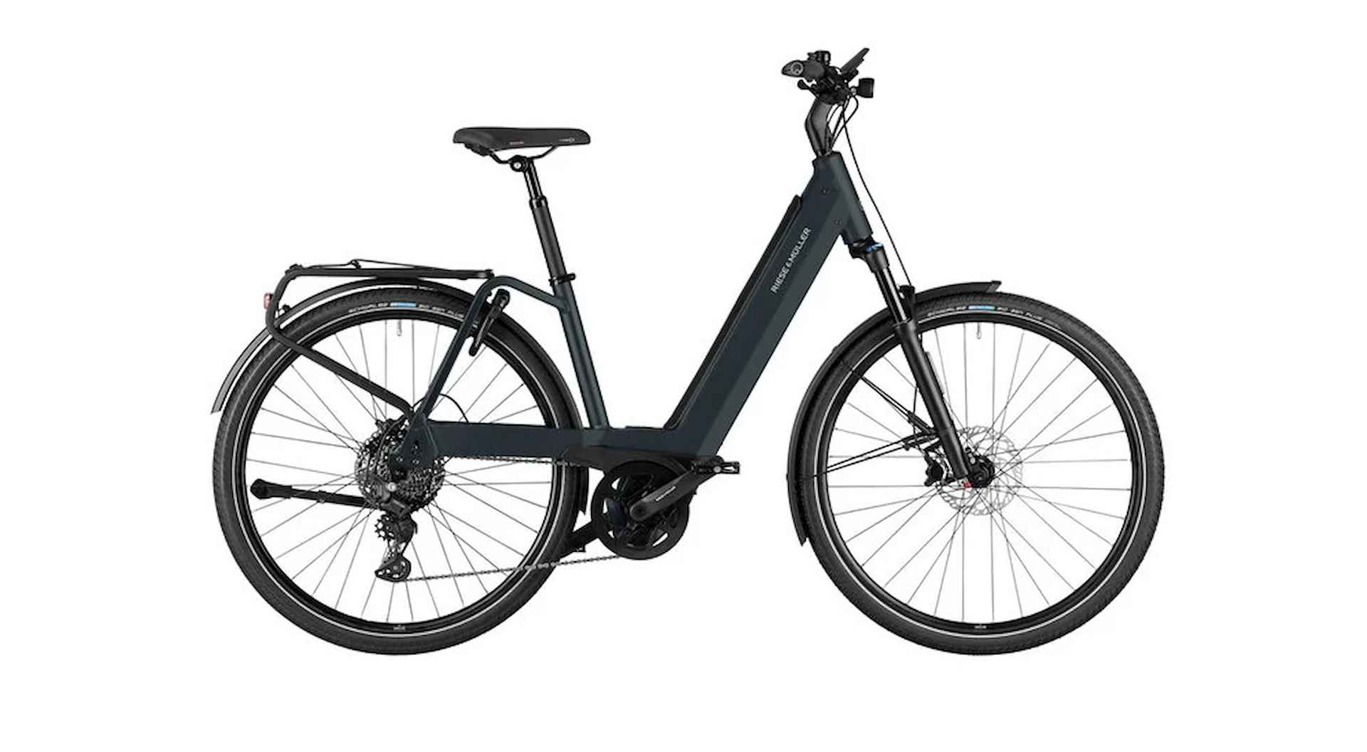 Riese & Müller Nevo 4 GT Touring 750Wh Lage instap Dark Grey matt 51cm 2024 - 1/1